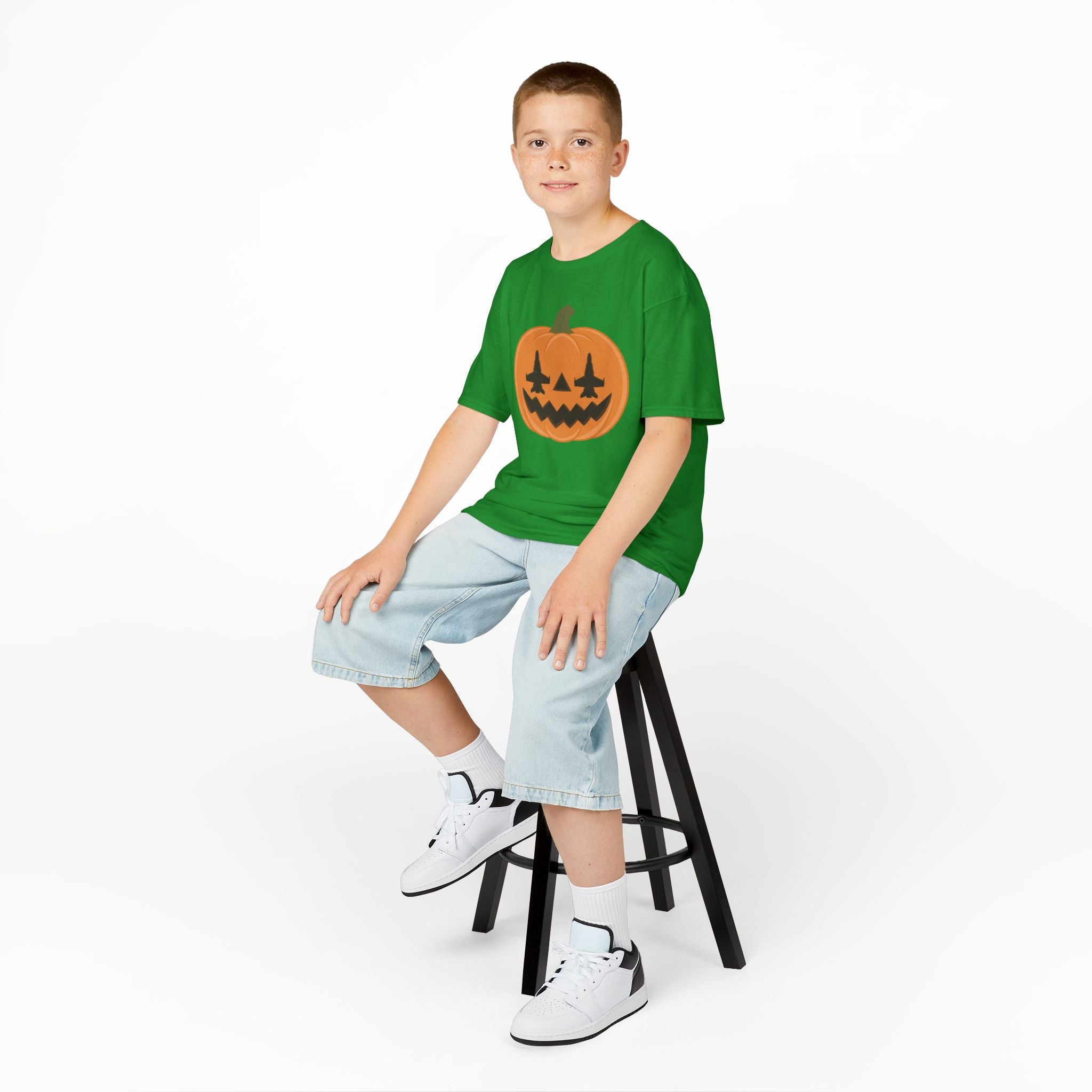 F-18 Jack-o-lantern Tee (Youth)
