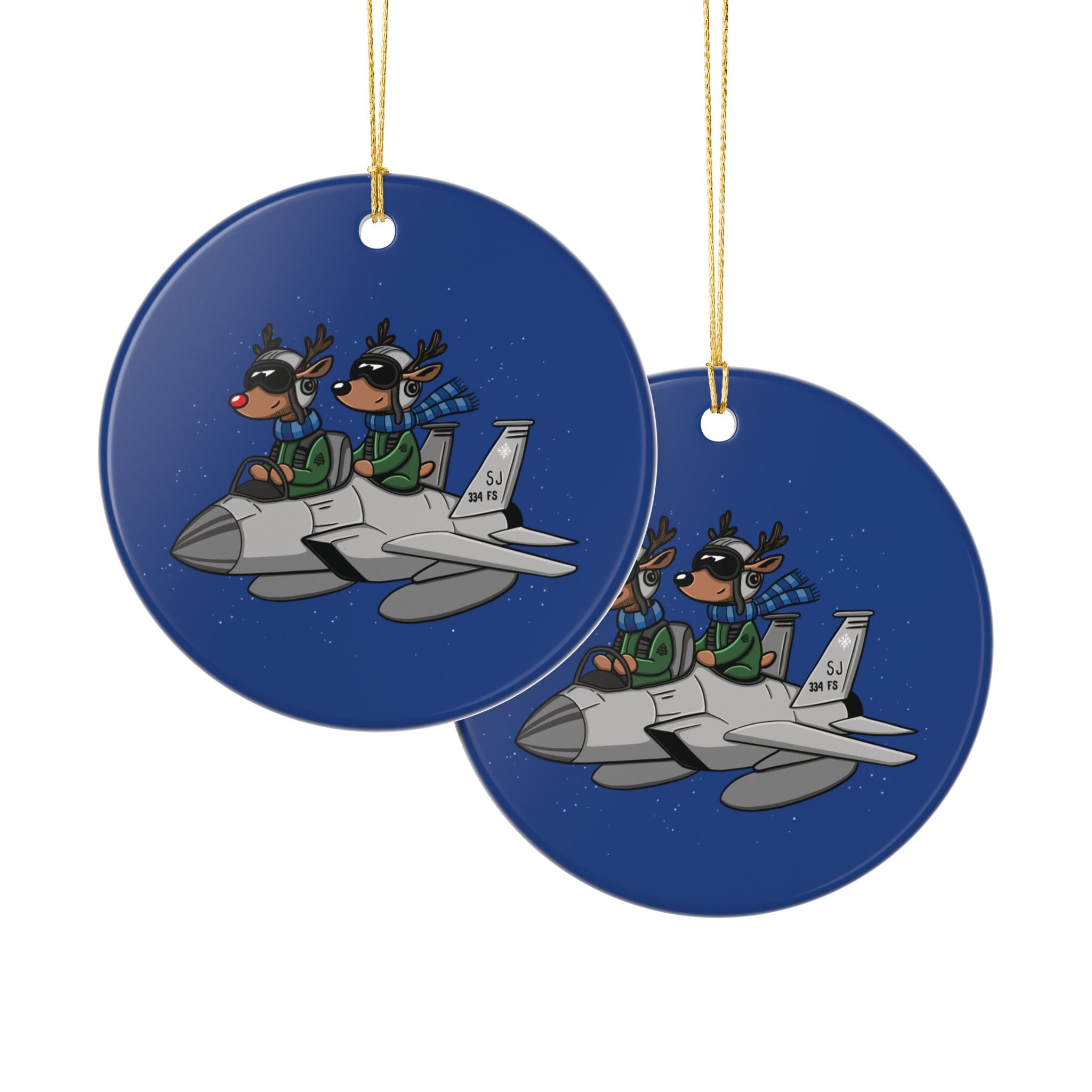 334 FS Inspired Reindeer Ornament