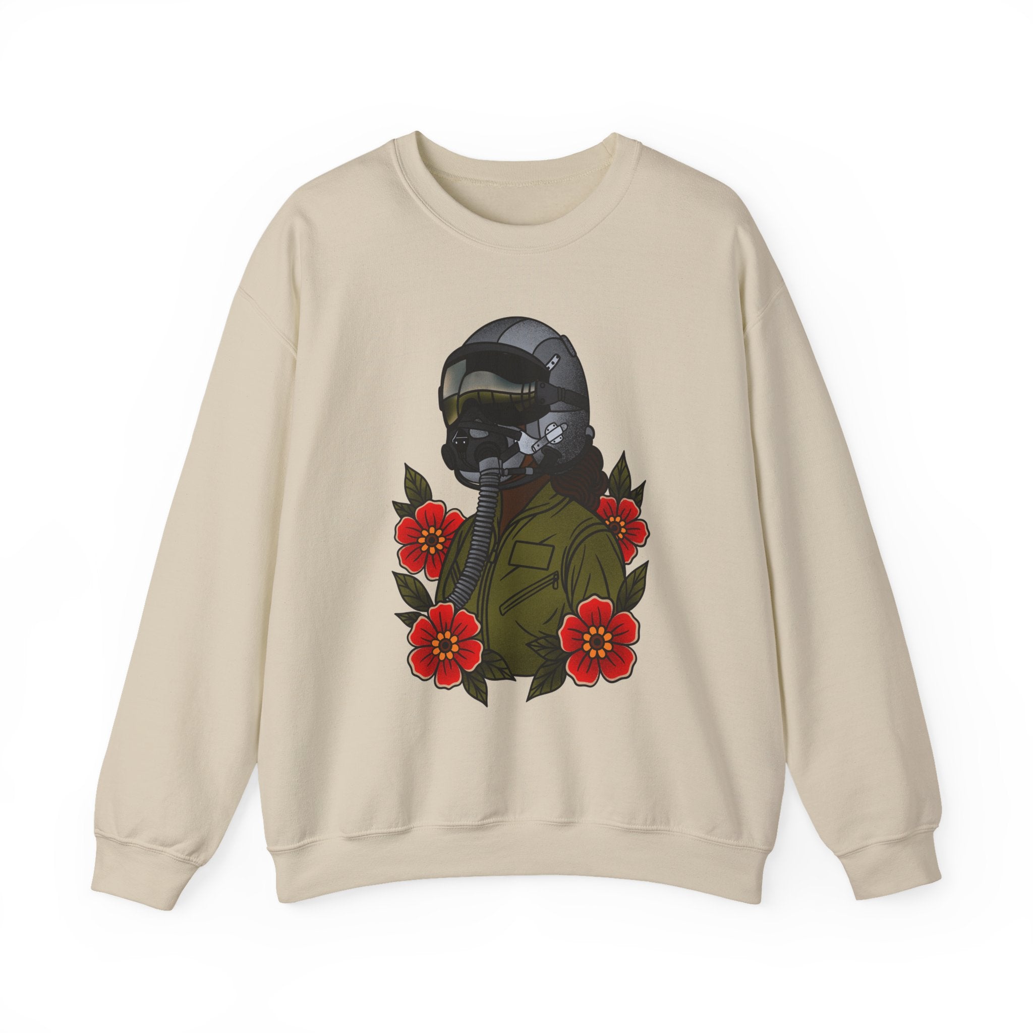 Fighter Pilot  Sweatshirt - Deep (Unisex)