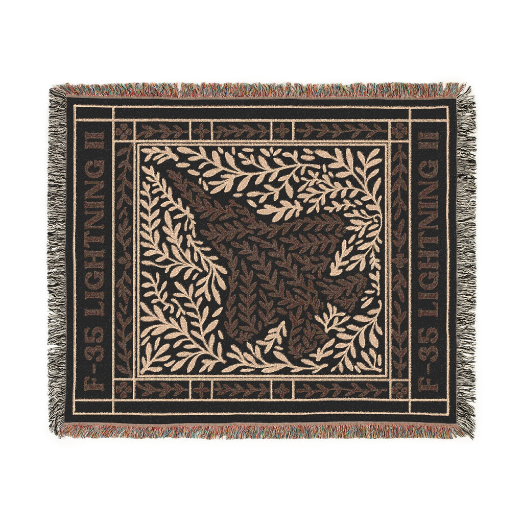 F-35 Woven Throw Blanket
