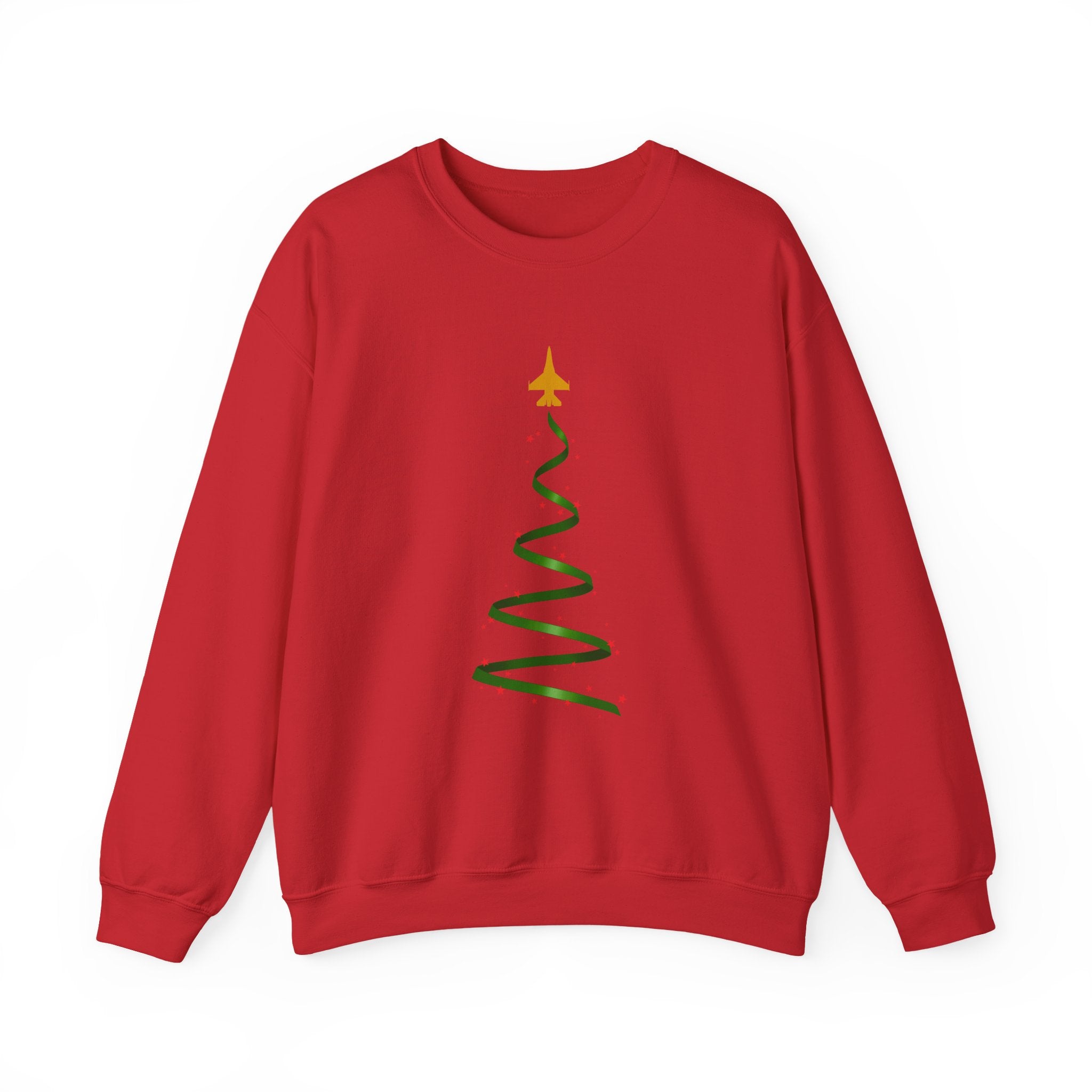F-16 Christmas Tree Sweatshirt (Unisex)