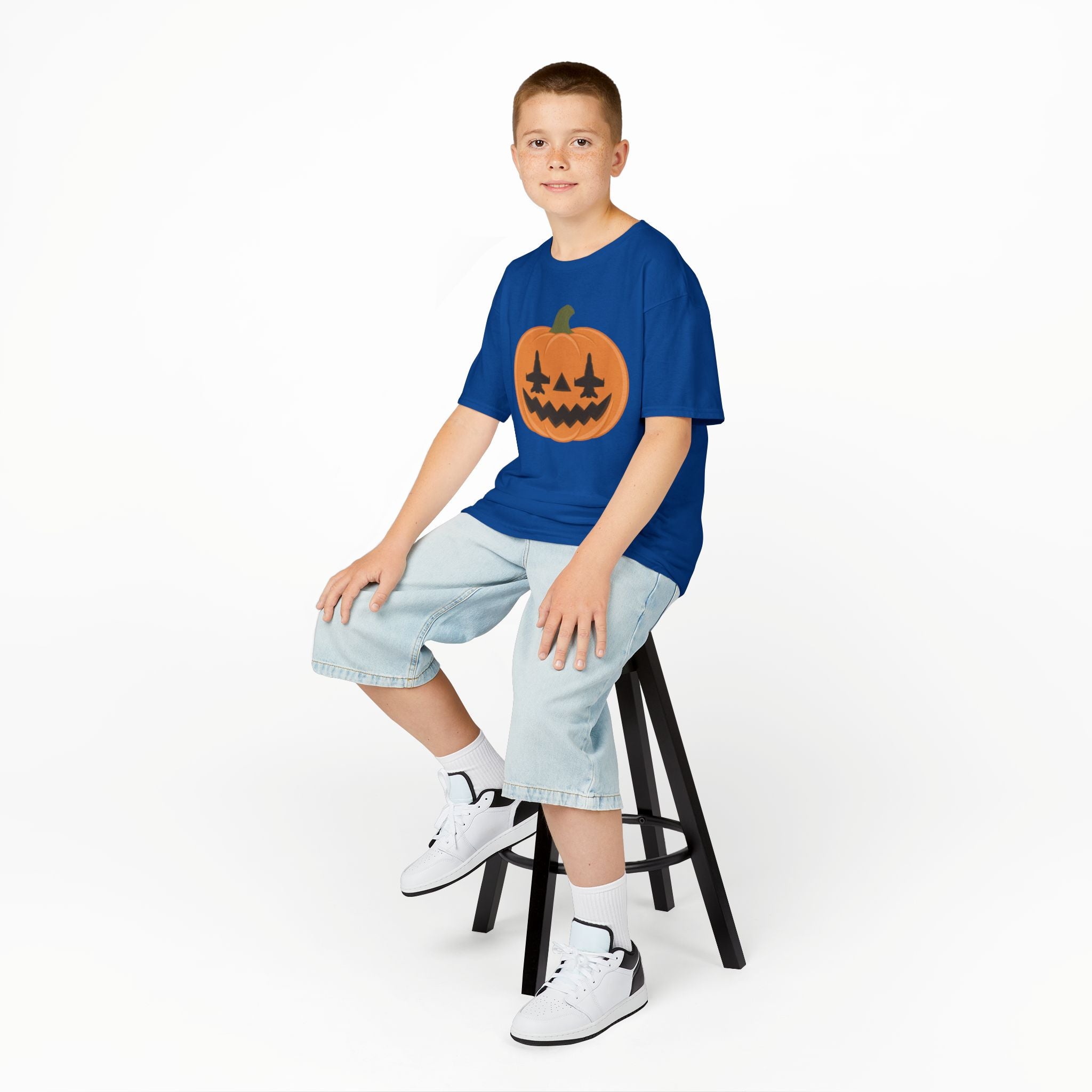 F-18 Jack-o-lantern Tee (Youth)