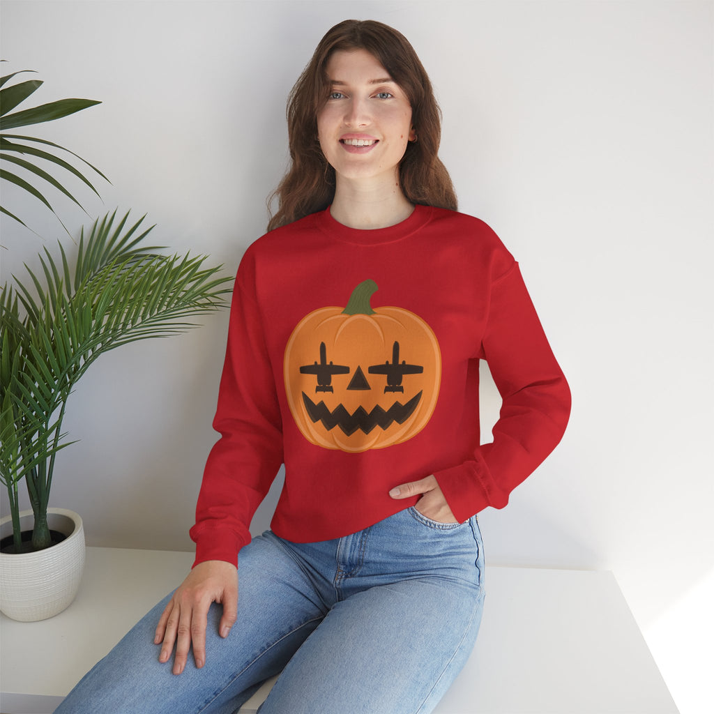 A-10 Jack-o-lantern Sweatshirt (Unisex)