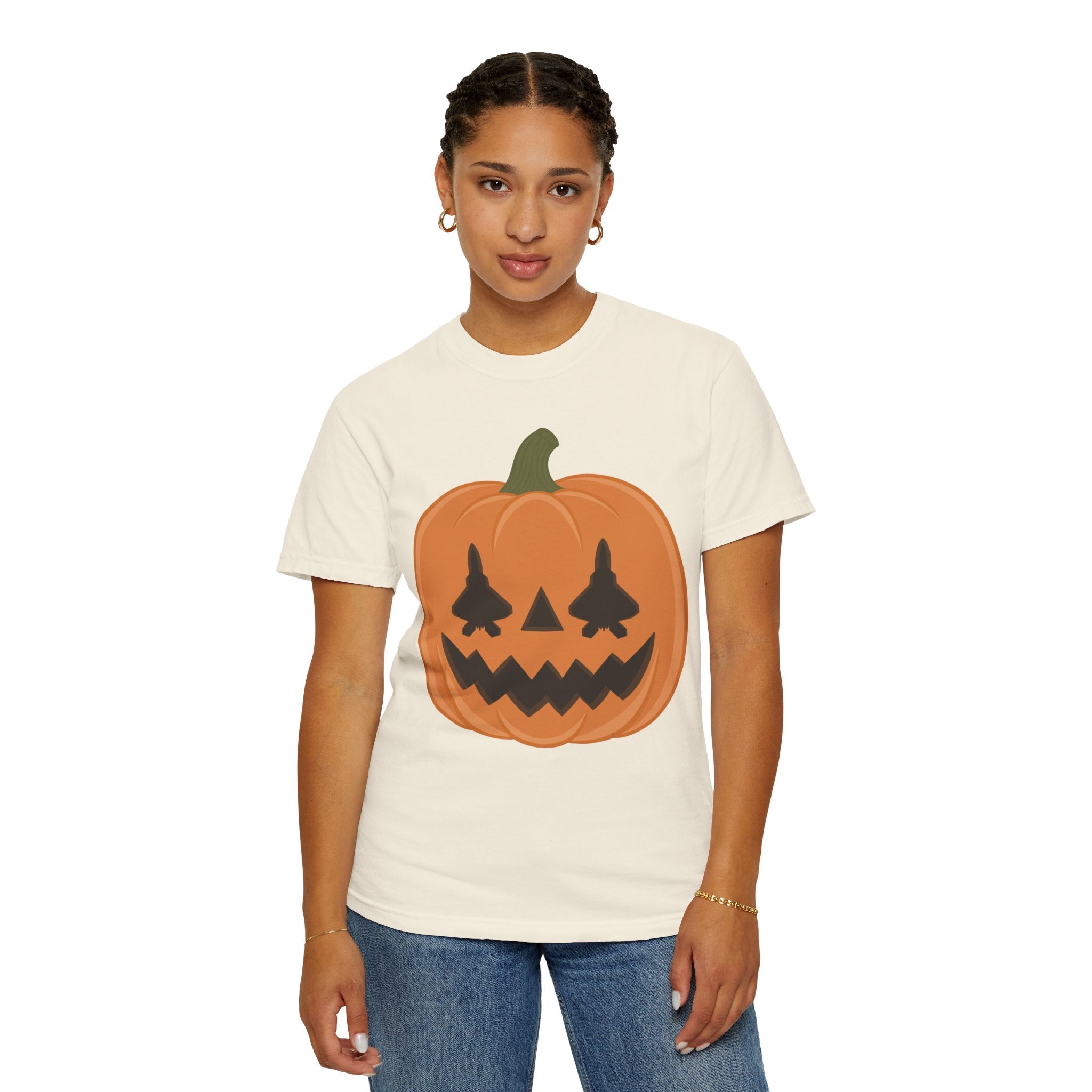 F-22 Jack-o-lantern Tee (Unisex)