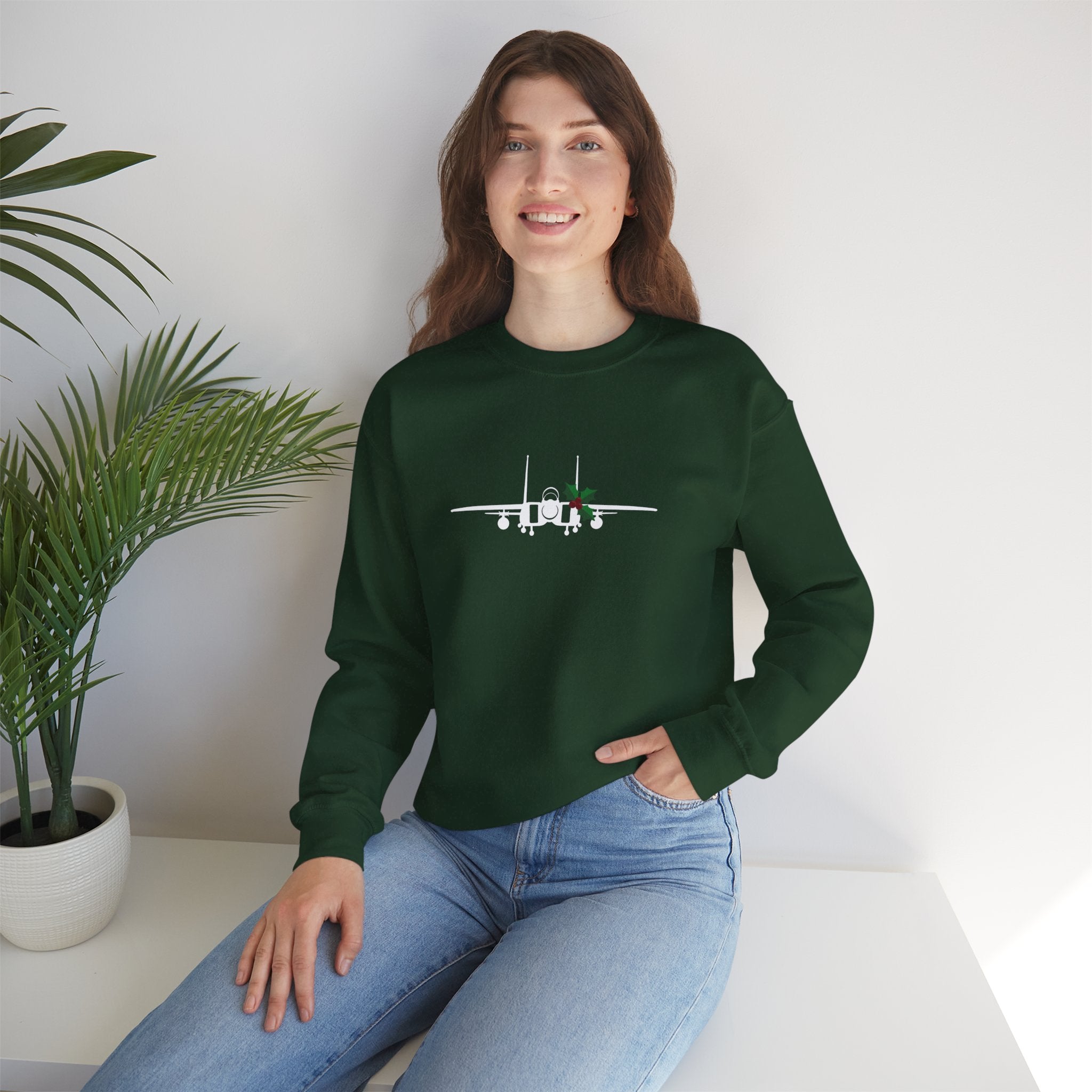 F-15 Holly Silhouette Sweatshirt (Unisex)