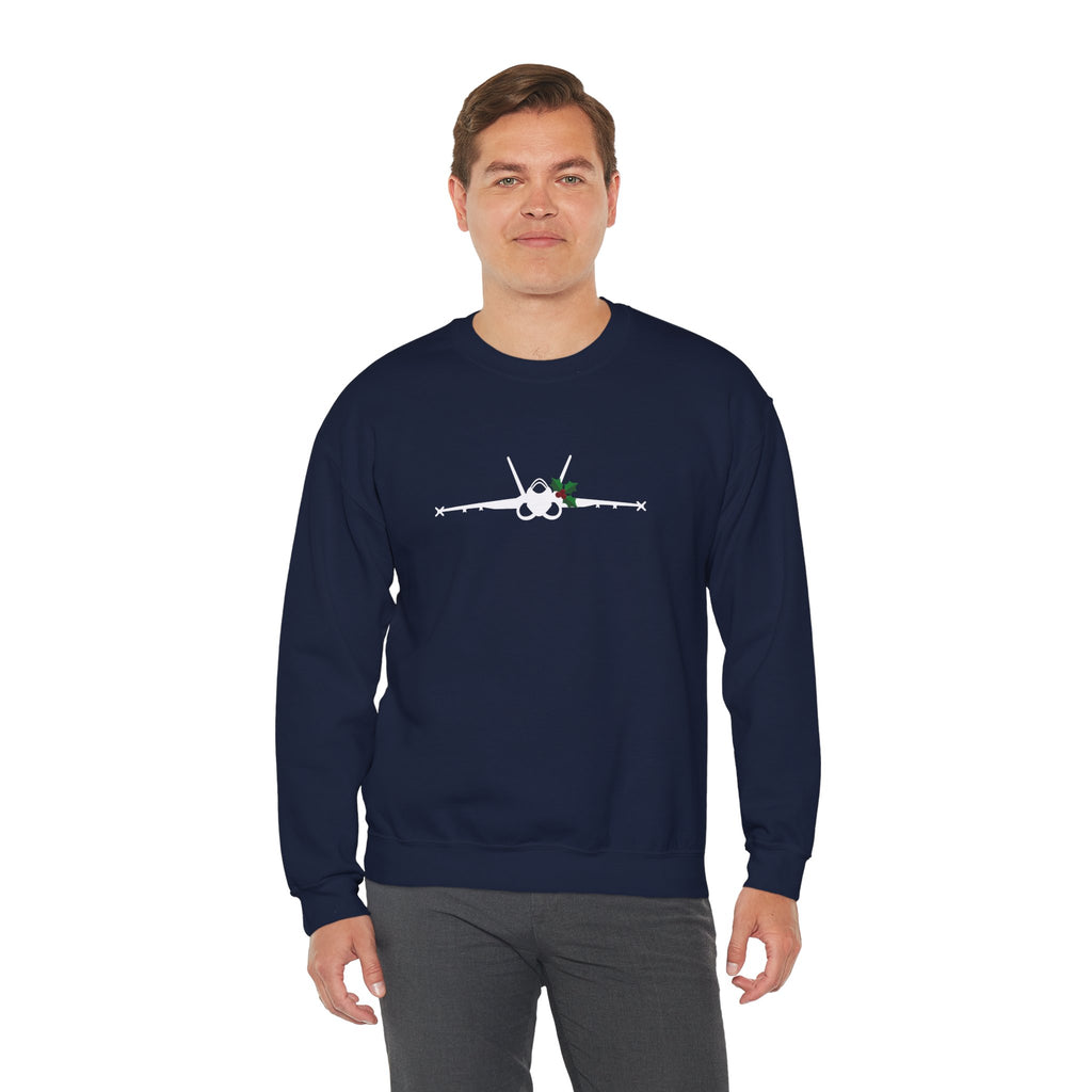 F-18 Holly Silhouette Sweatshirt (Unisex)