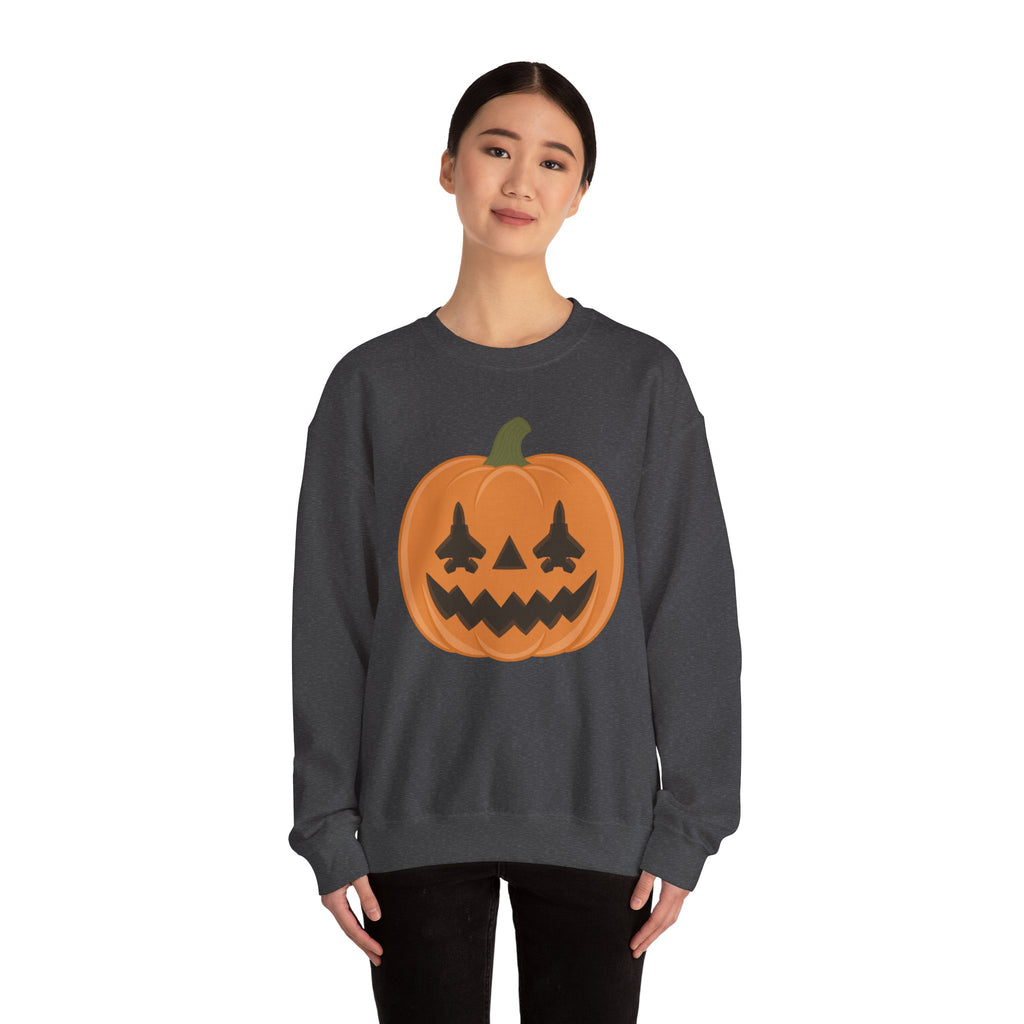 F-15 Jack-o-lantern Sweatshirt (Unisex)