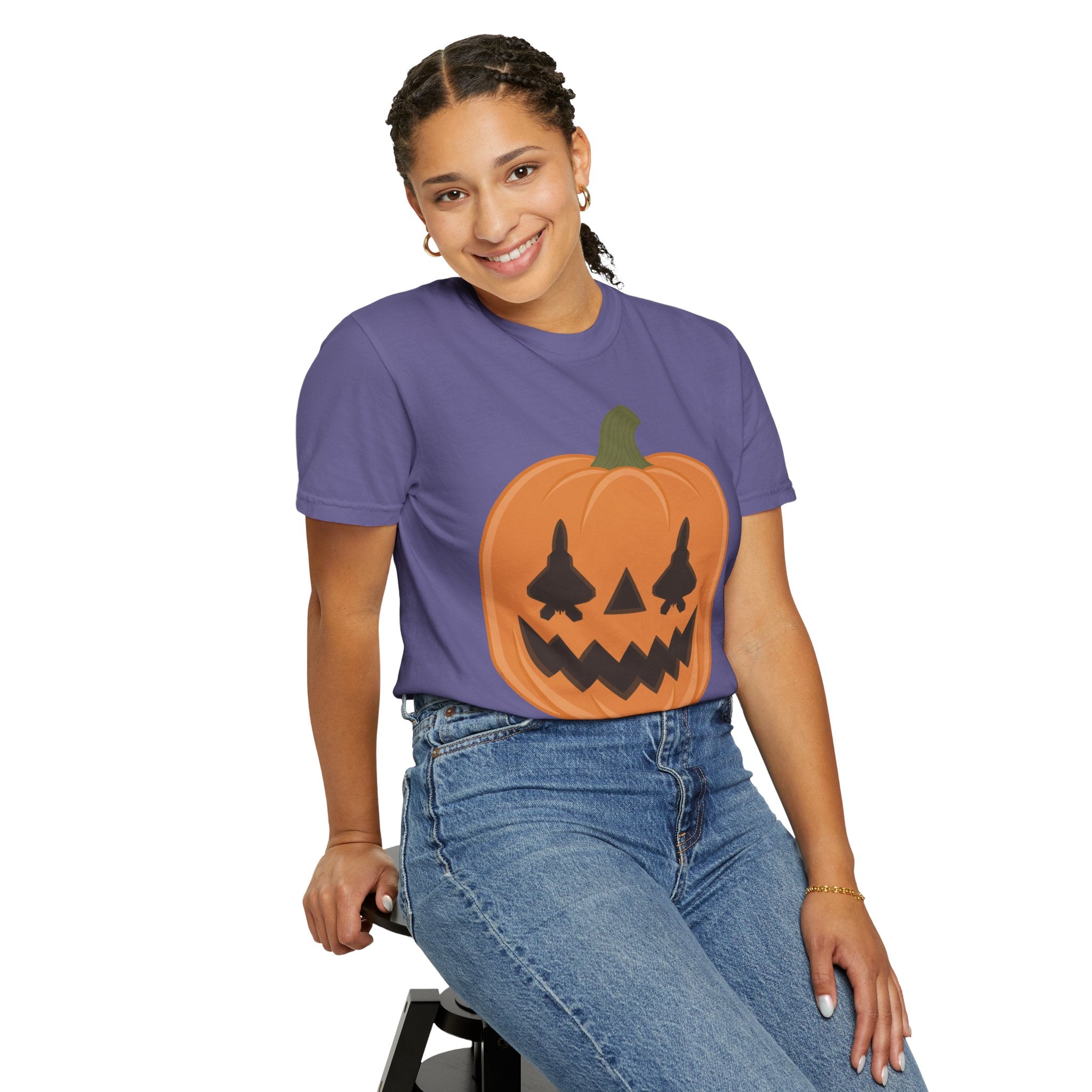 F-22 Jack-o-lantern Tee (Unisex)
