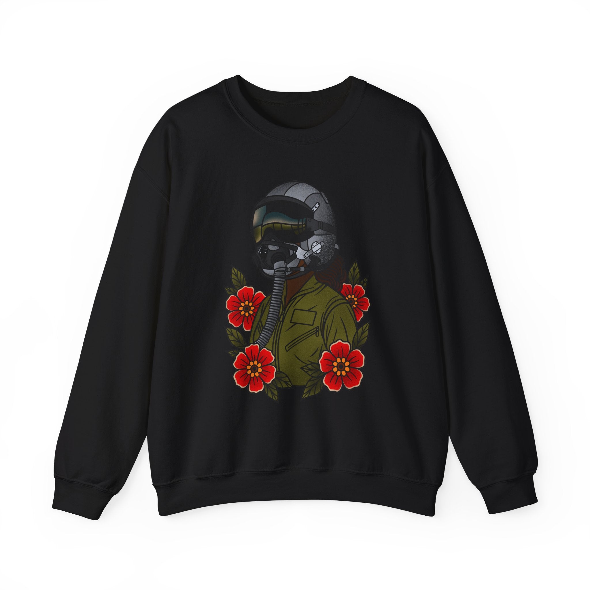Fighter Pilot  Sweatshirt - Deep (Unisex)