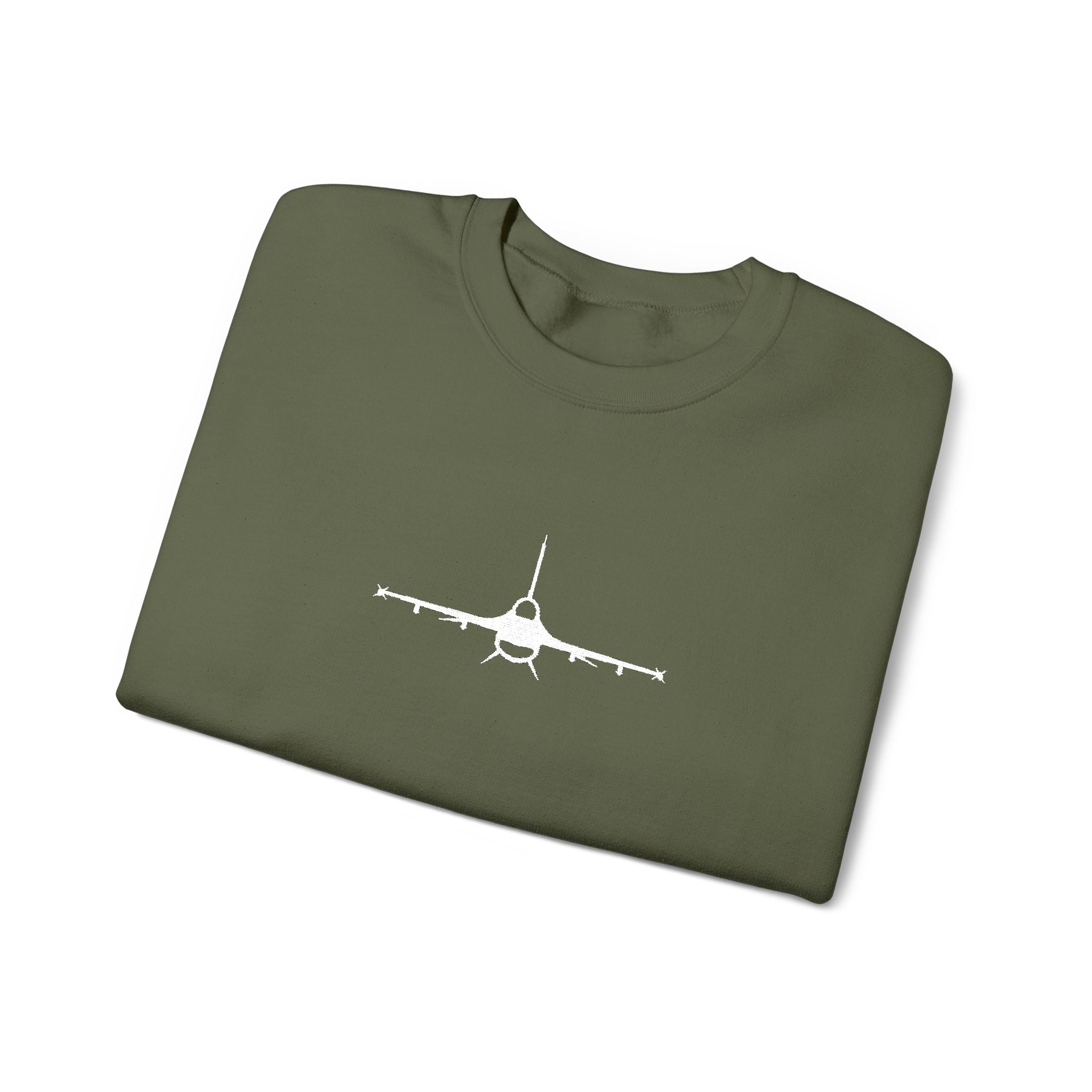 F-16 Embroidered Sweatshirt (Unisex)
