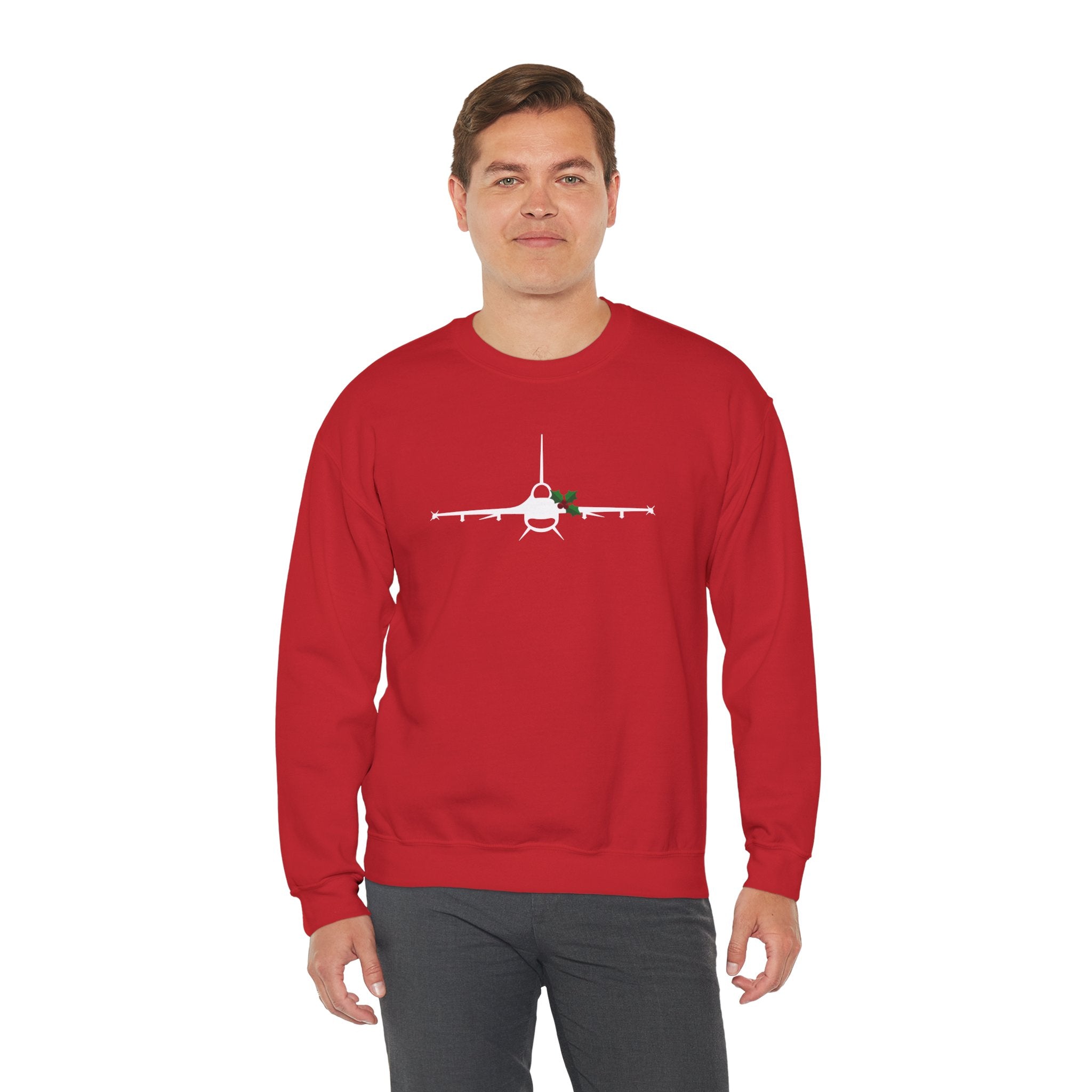 F-16 Holly Silhouette Sweatshirt (Unisex)