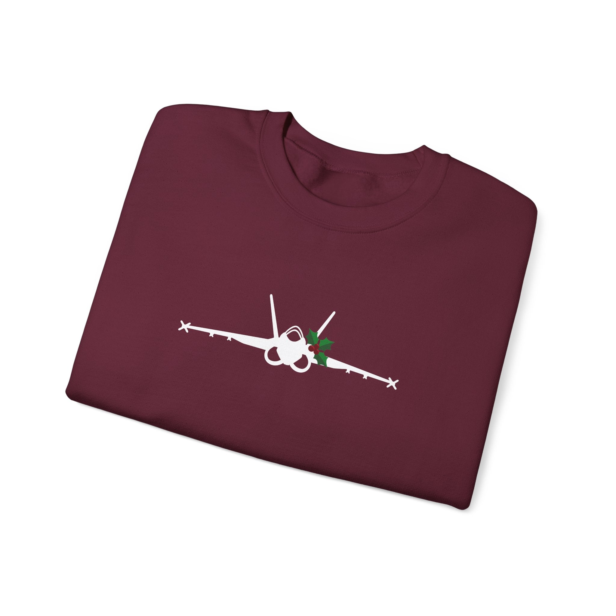 F-18 Holly Silhouette Sweatshirt (Unisex)
