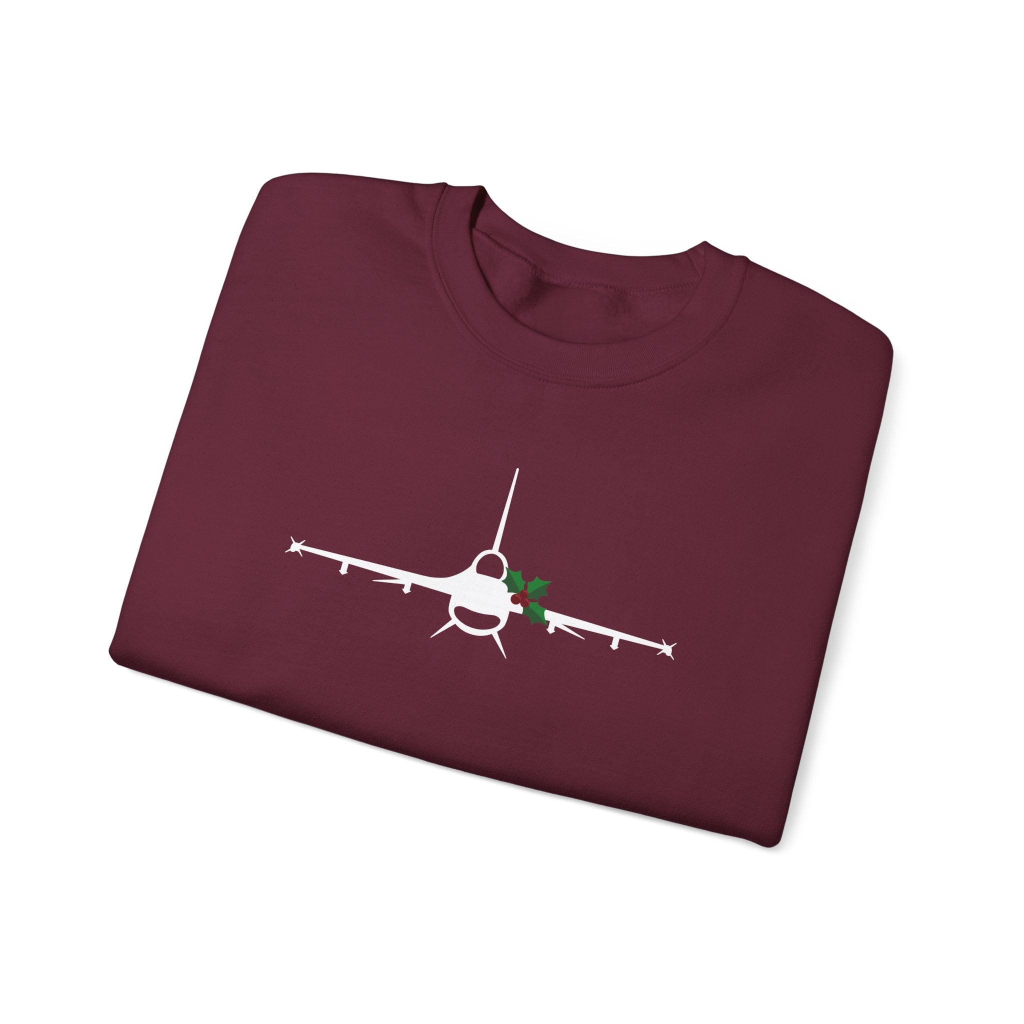F-16 Holly Silhouette Sweatshirt (Unisex)