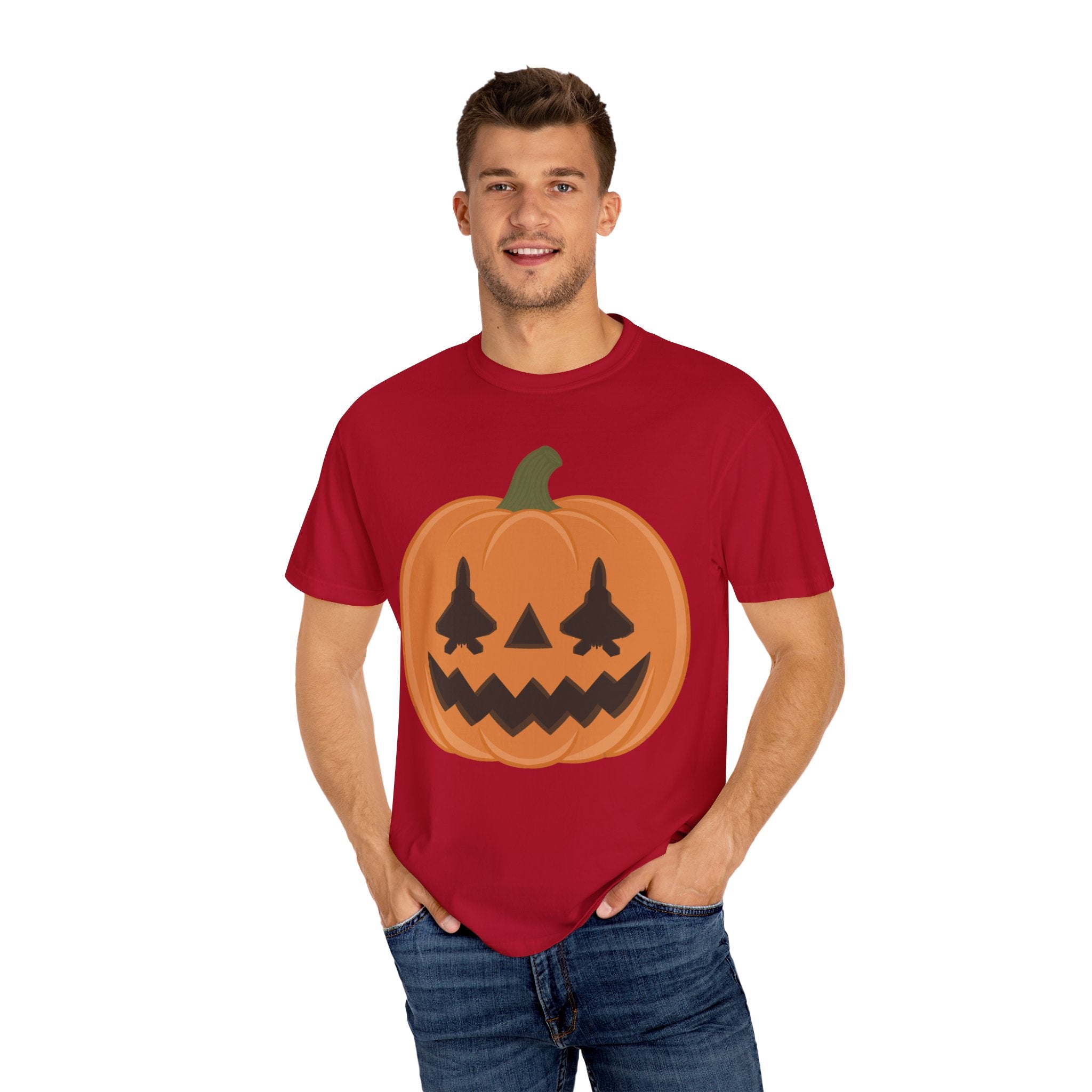 F-22 Jack-o-lantern Tee (Unisex)