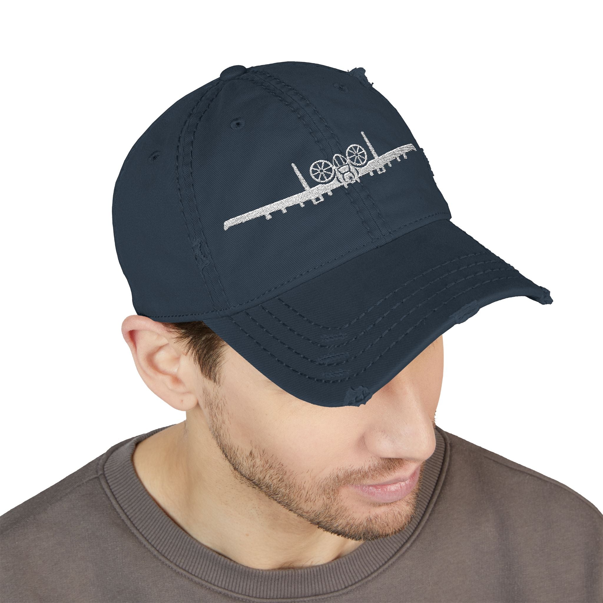 A-10 Distressed Dad Hat