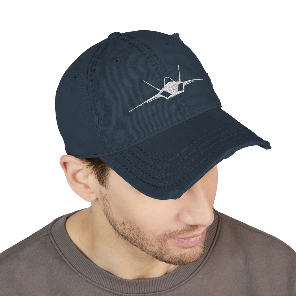 F-35 Distressed Dad Hat