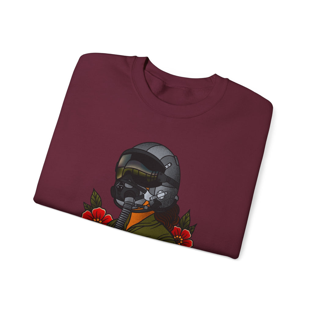 Fighter Pilot Sweatshirt - Traditional (Unisex)