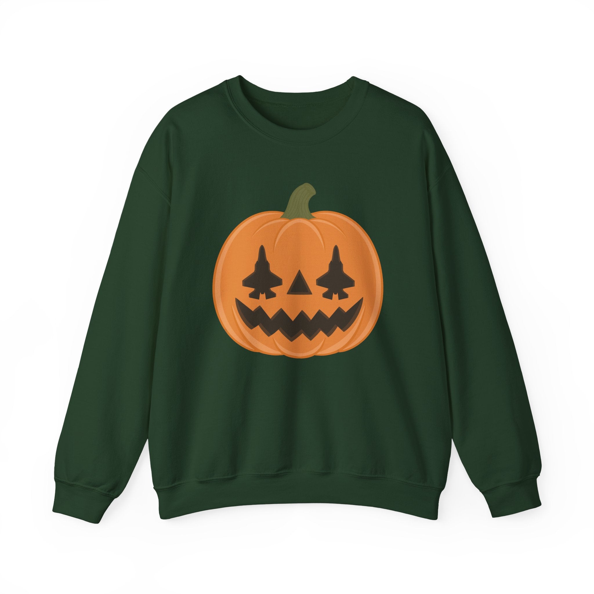 F-35 Jack-o-lantern Sweatshirt (Unisex)