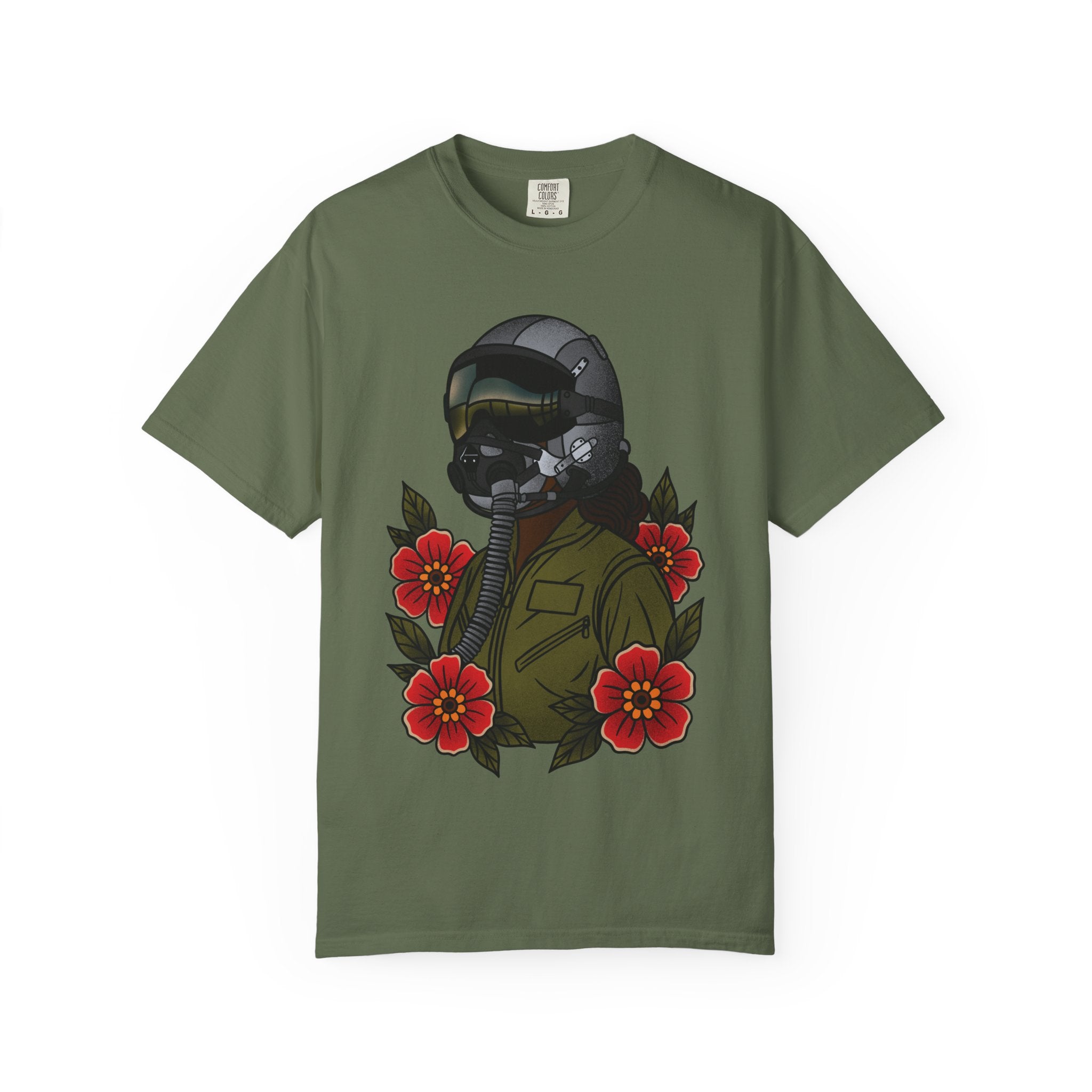 Fighter Pilot Tee - Deep (Unisex)