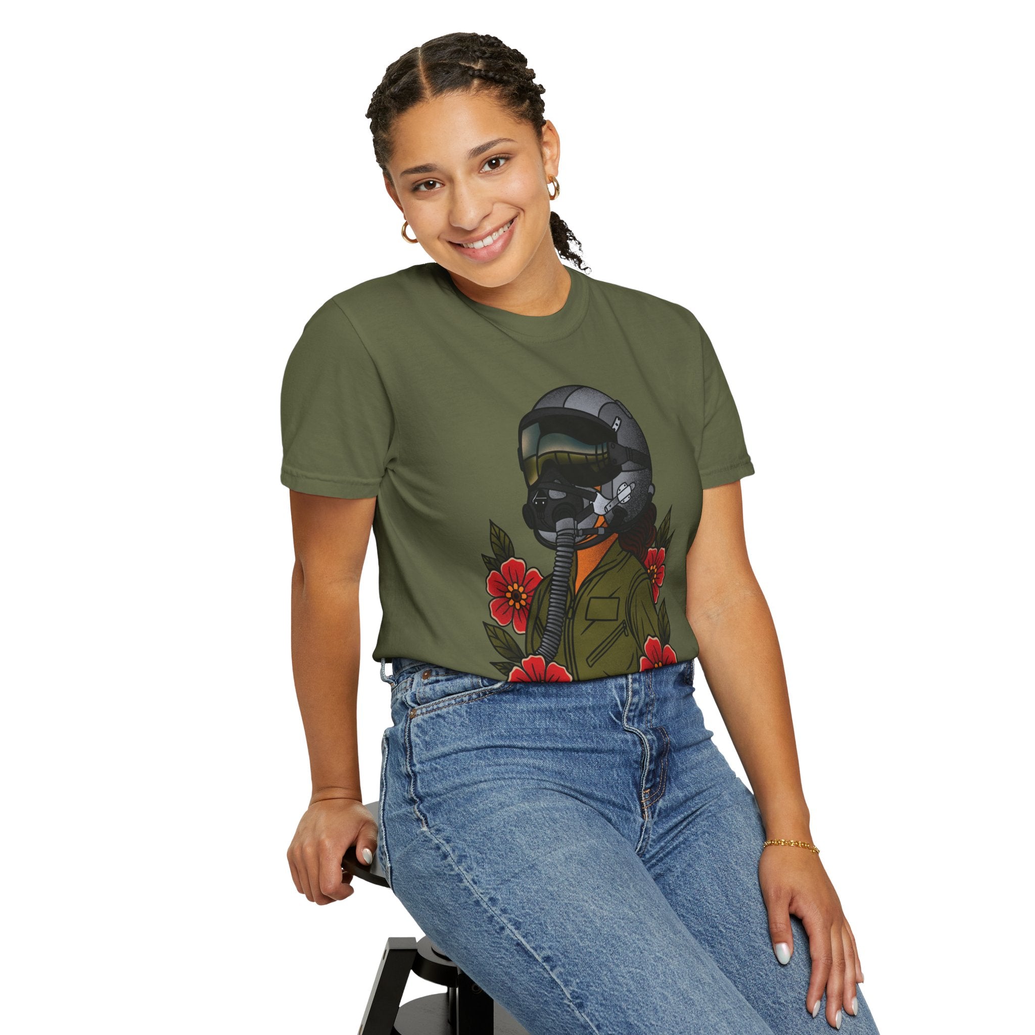 Fighter Pilot Tee - Traditional (Unisex)