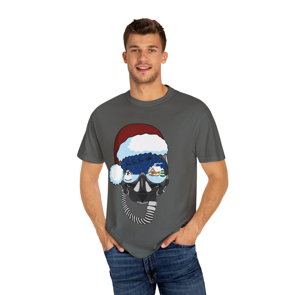 Santa Helmet Tee (Unisex)