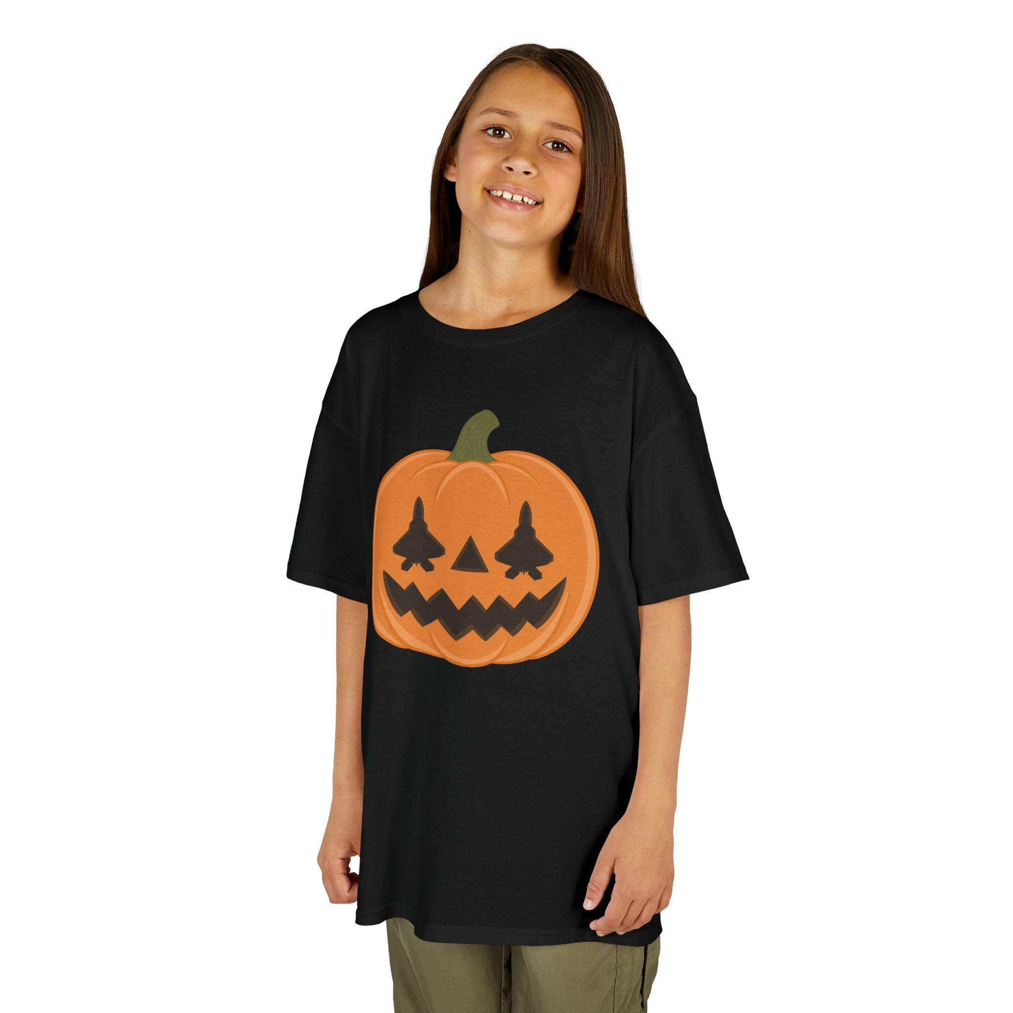 F-22 Jack-o-lantern Tee (Youth)