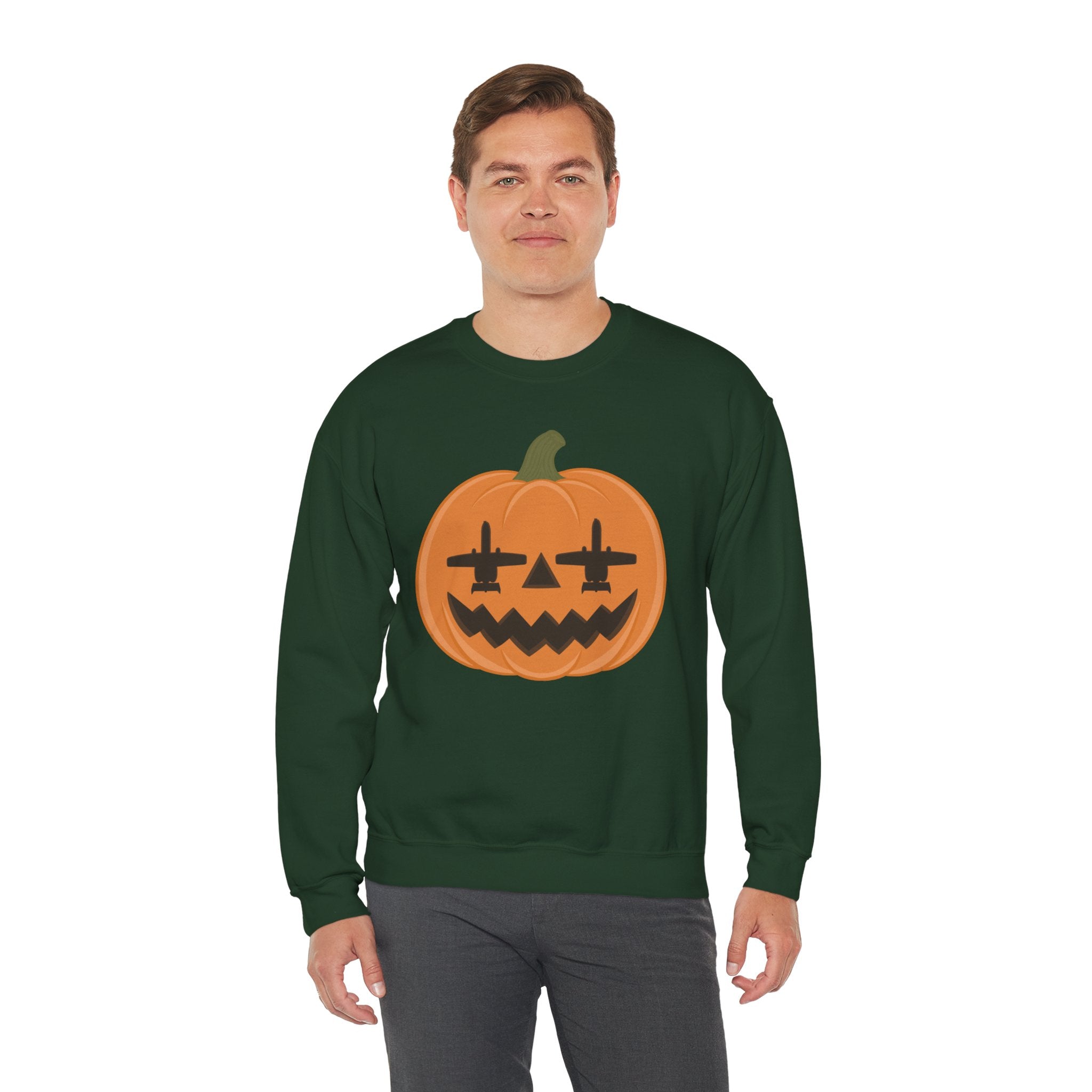 A-10 Jack-o-lantern Sweatshirt (Unisex)