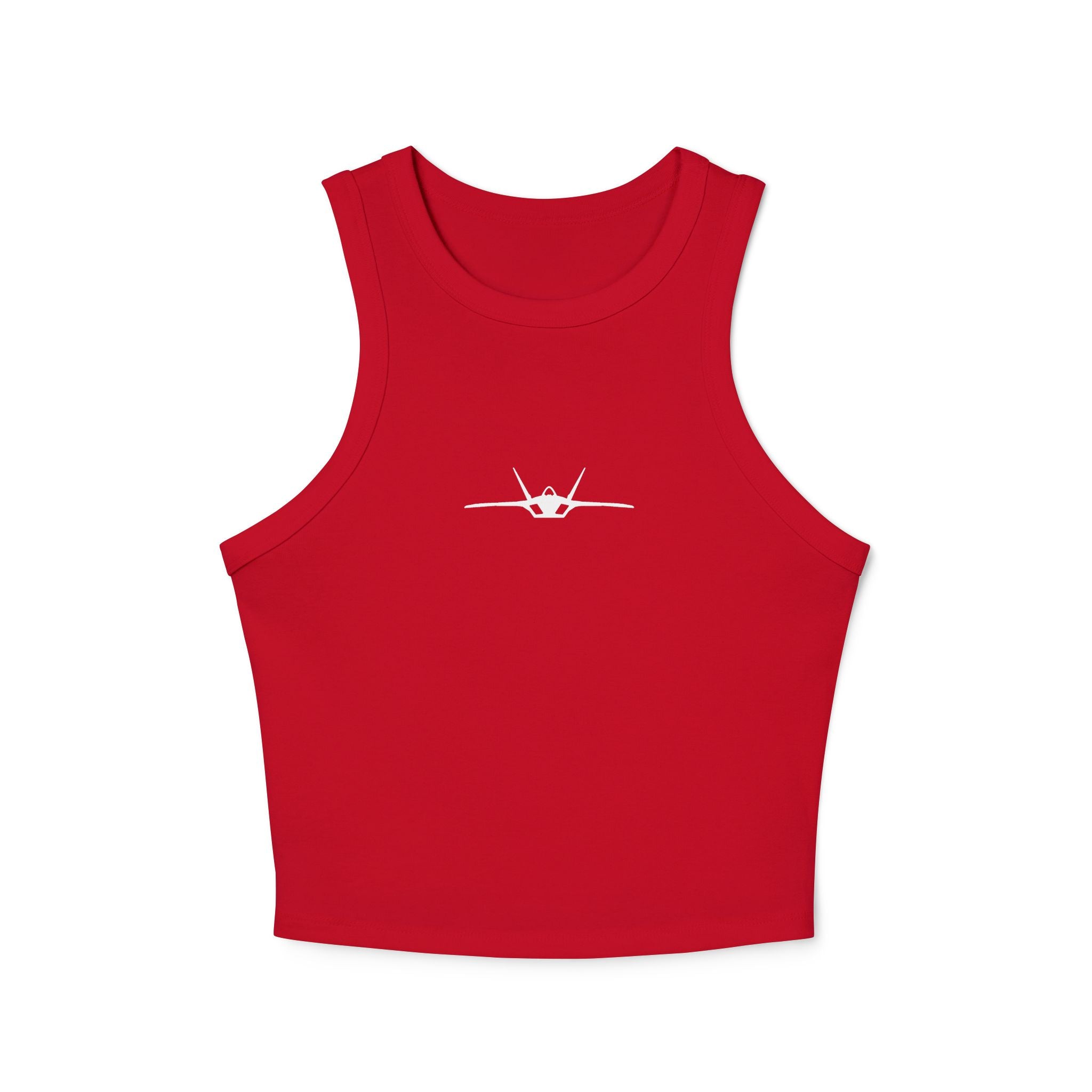 F-22 Silhouette Premium Crop Tank (Women)