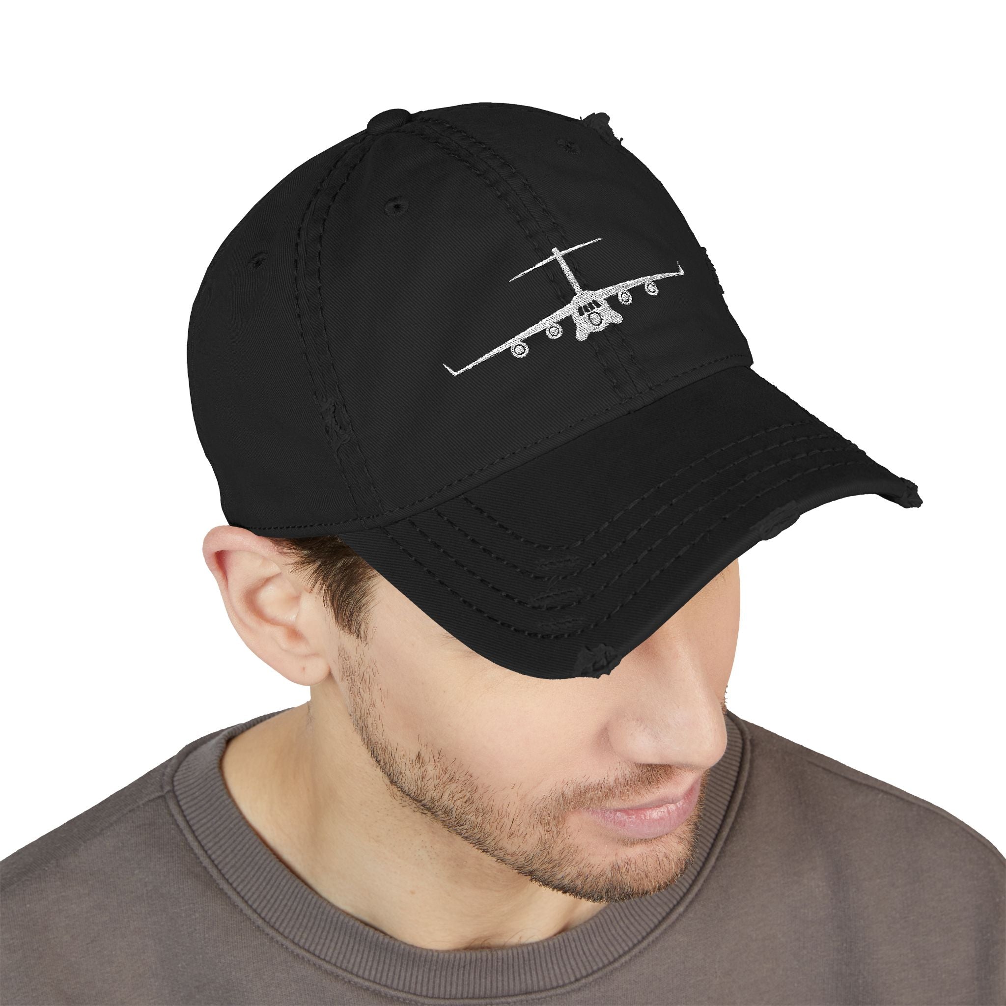 C-17 Distressed Dad Hat