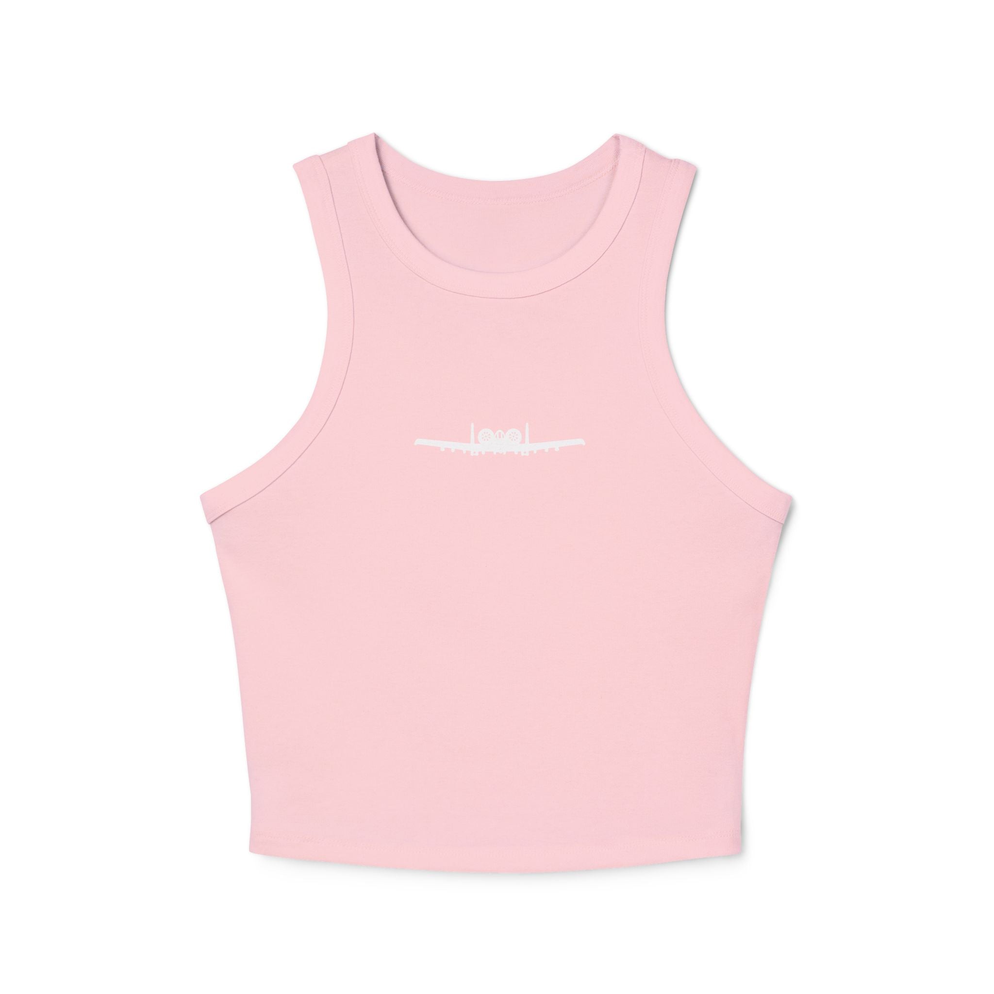 A-10 Silhouette Premium Crop Tank (Women)