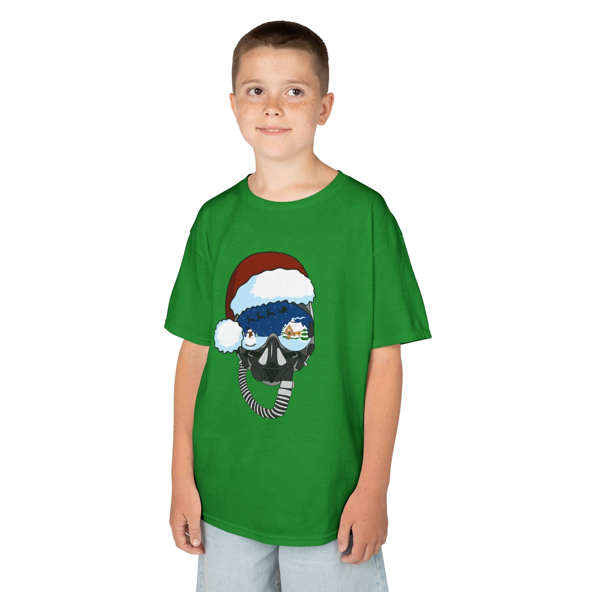 Santa Helmet Tee (Youth)