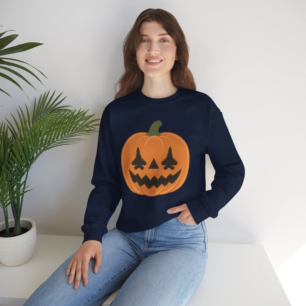 F-15 Jack-o-lantern Sweatshirt (Unisex)