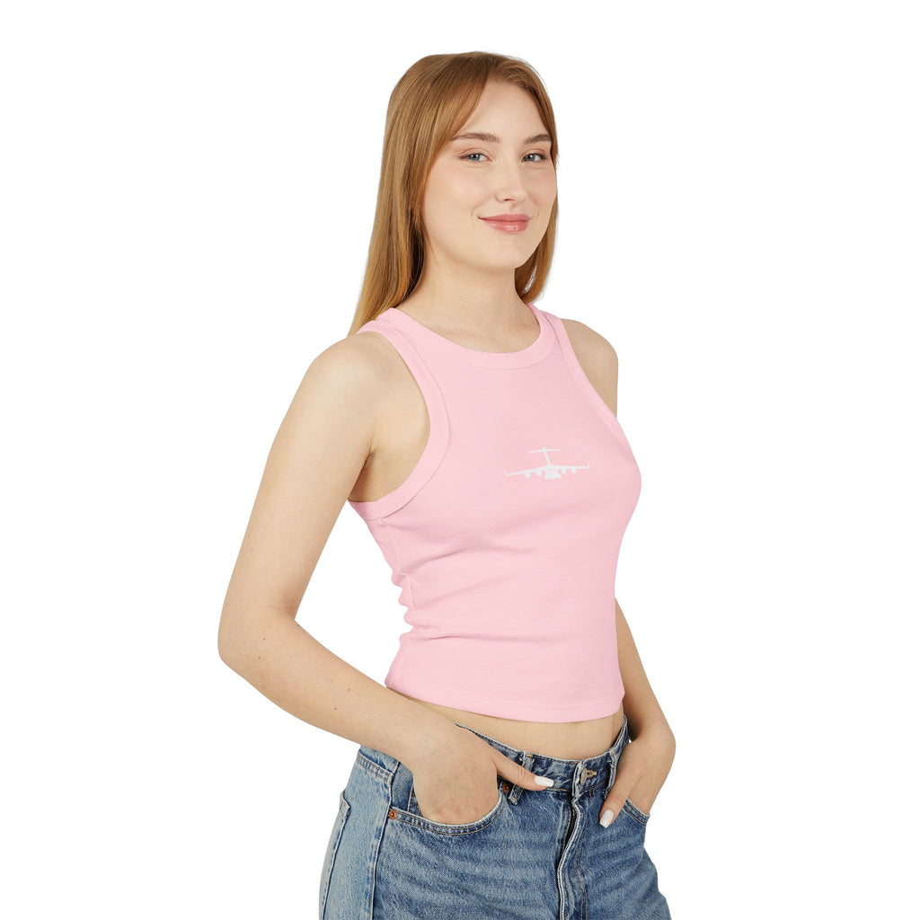 C-17 Silhouette Premium Crop Tank (Women)