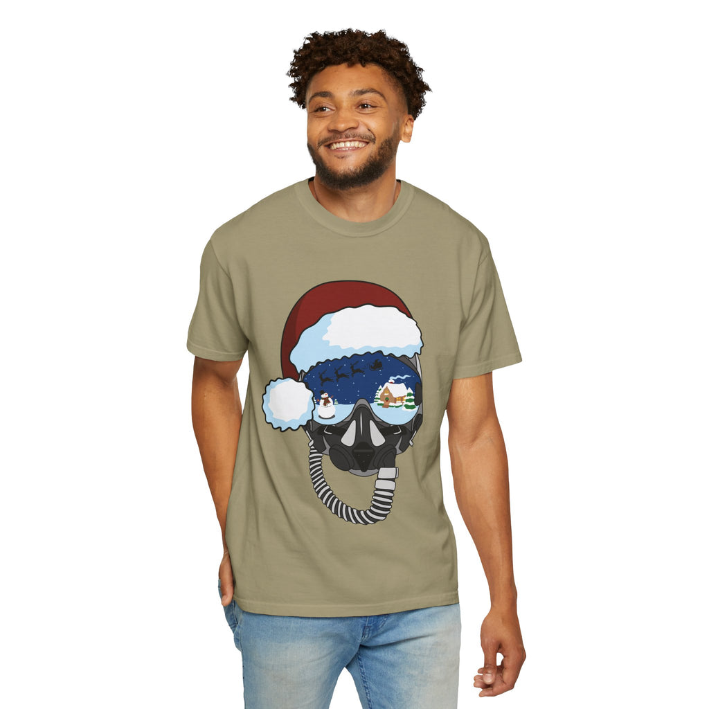 Santa Helmet Tee (Unisex)