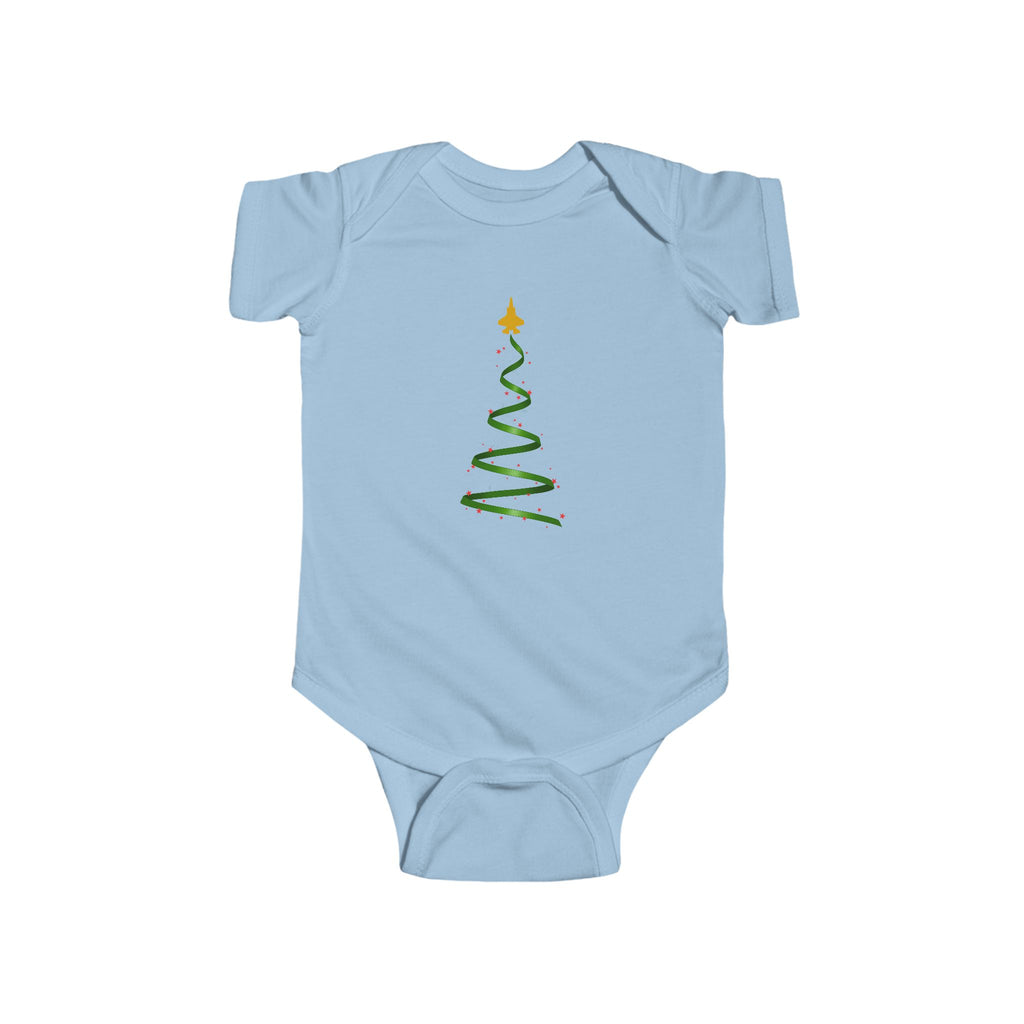 F-35 Christmas Tree Baby Onesie