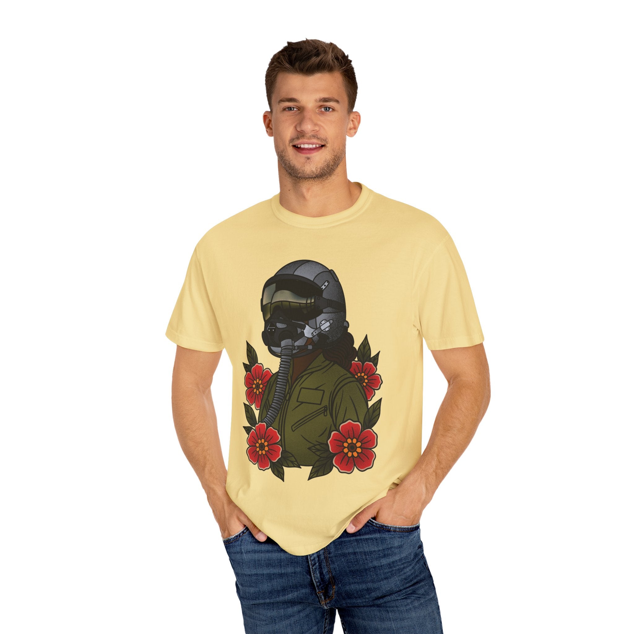 Fighter Pilot Tee - Deep (Unisex)