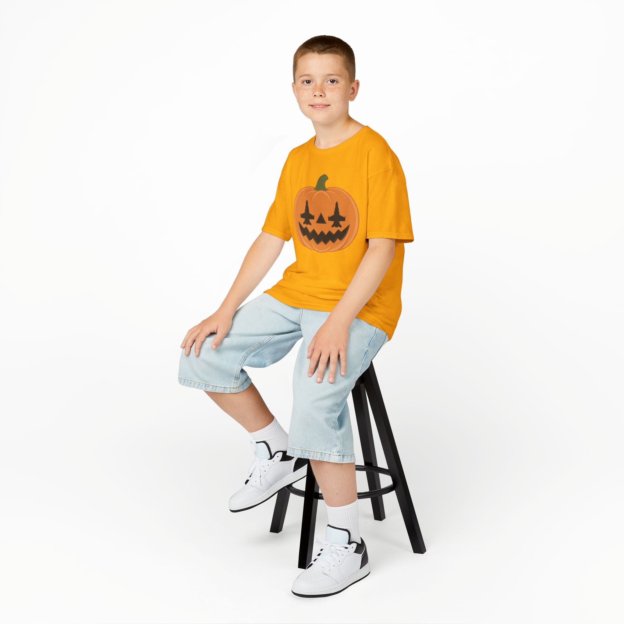 F-18 Jack-o-lantern Tee (Youth)
