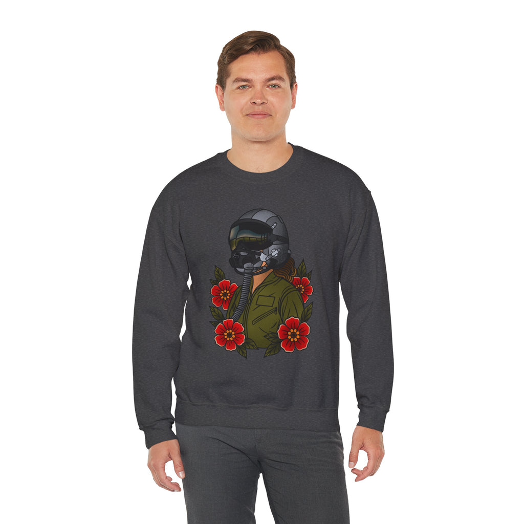 Fighter Pilot Sweatshirt - Fair 2 (Unisex)