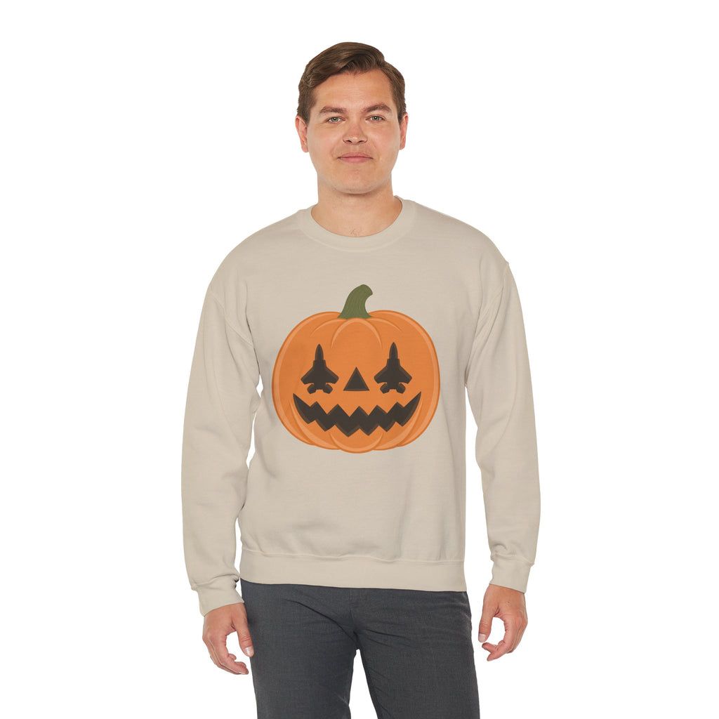 F-15 Jack-o-lantern Sweatshirt (Unisex)