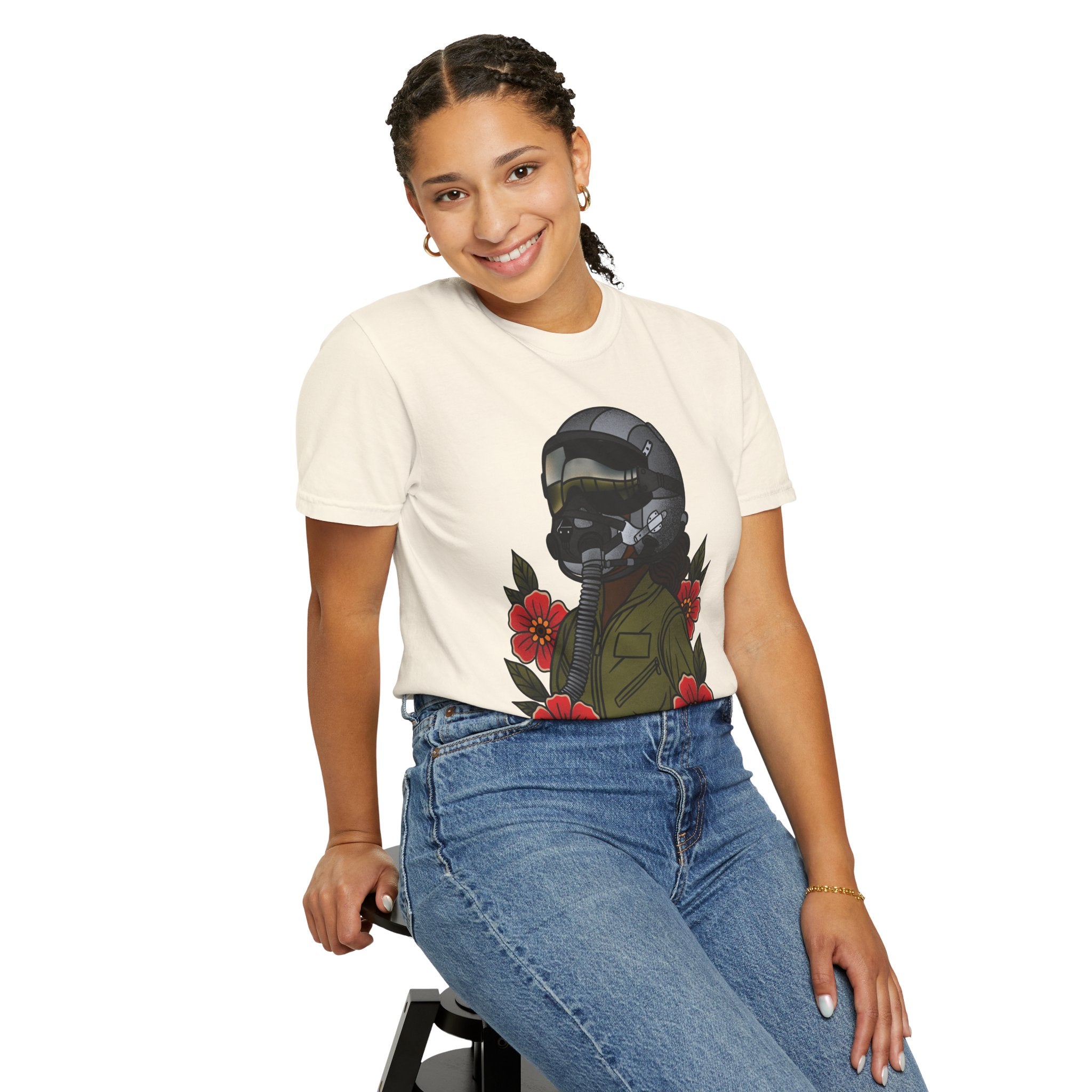 Fighter Pilot Tee - Deep (Unisex)