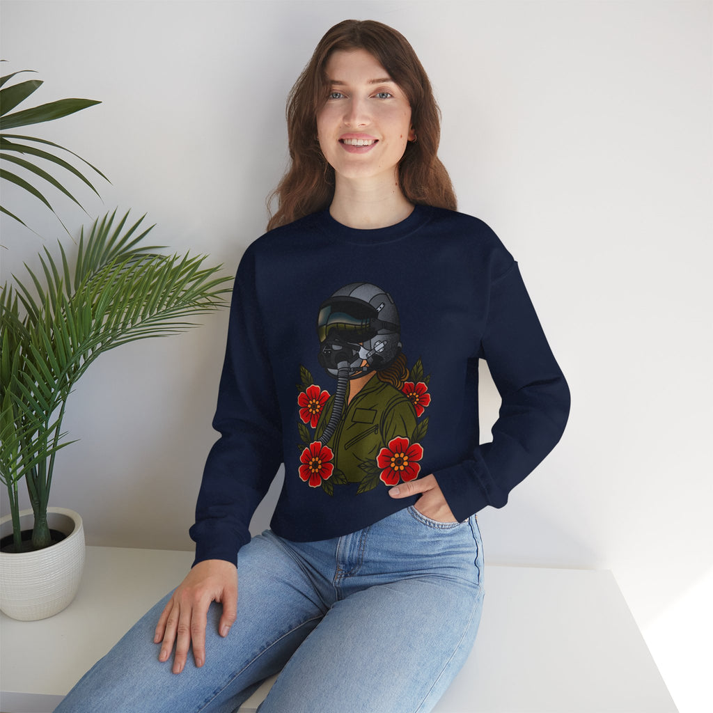 Fighter Pilot Sweatshirt - Fair 2 (Unisex)