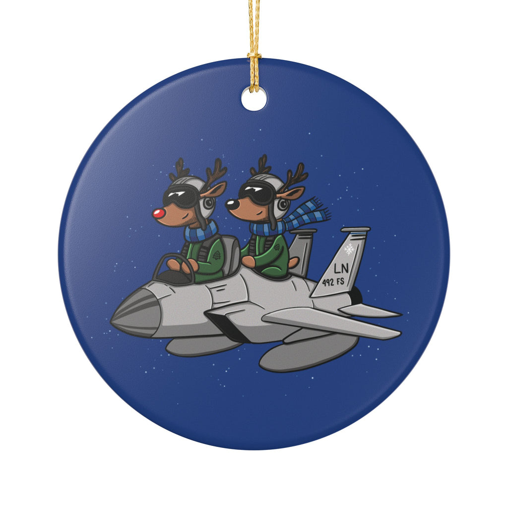 492 FS Inspired Reindeer Ornament