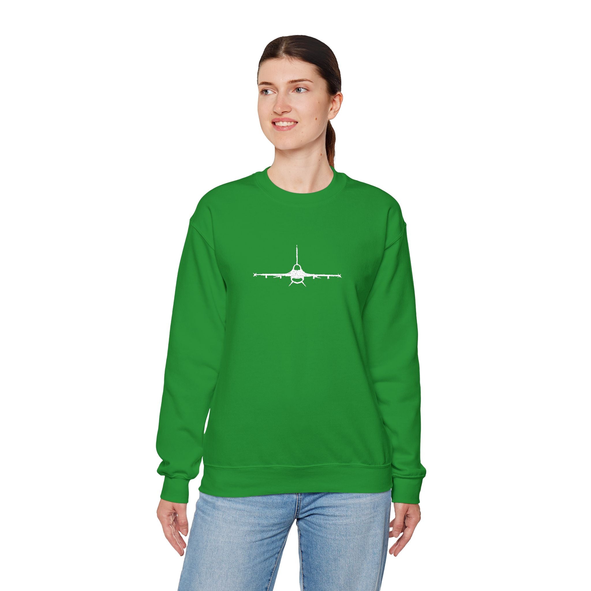 F-16 Embroidered Sweatshirt (Unisex)