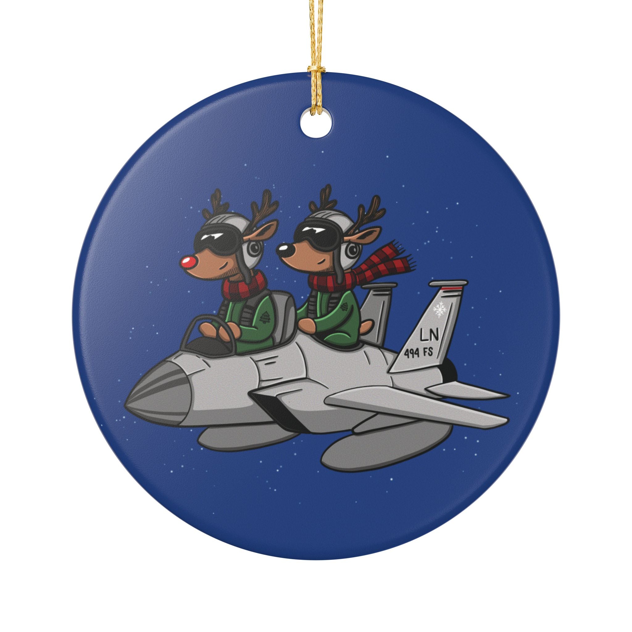 494 FS Inspired Reindeer Ornament