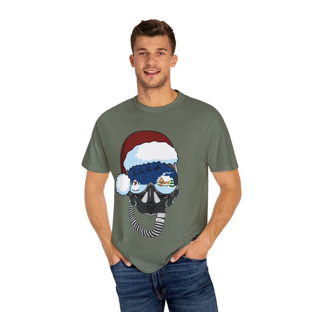 Santa Helmet Tee (Unisex)
