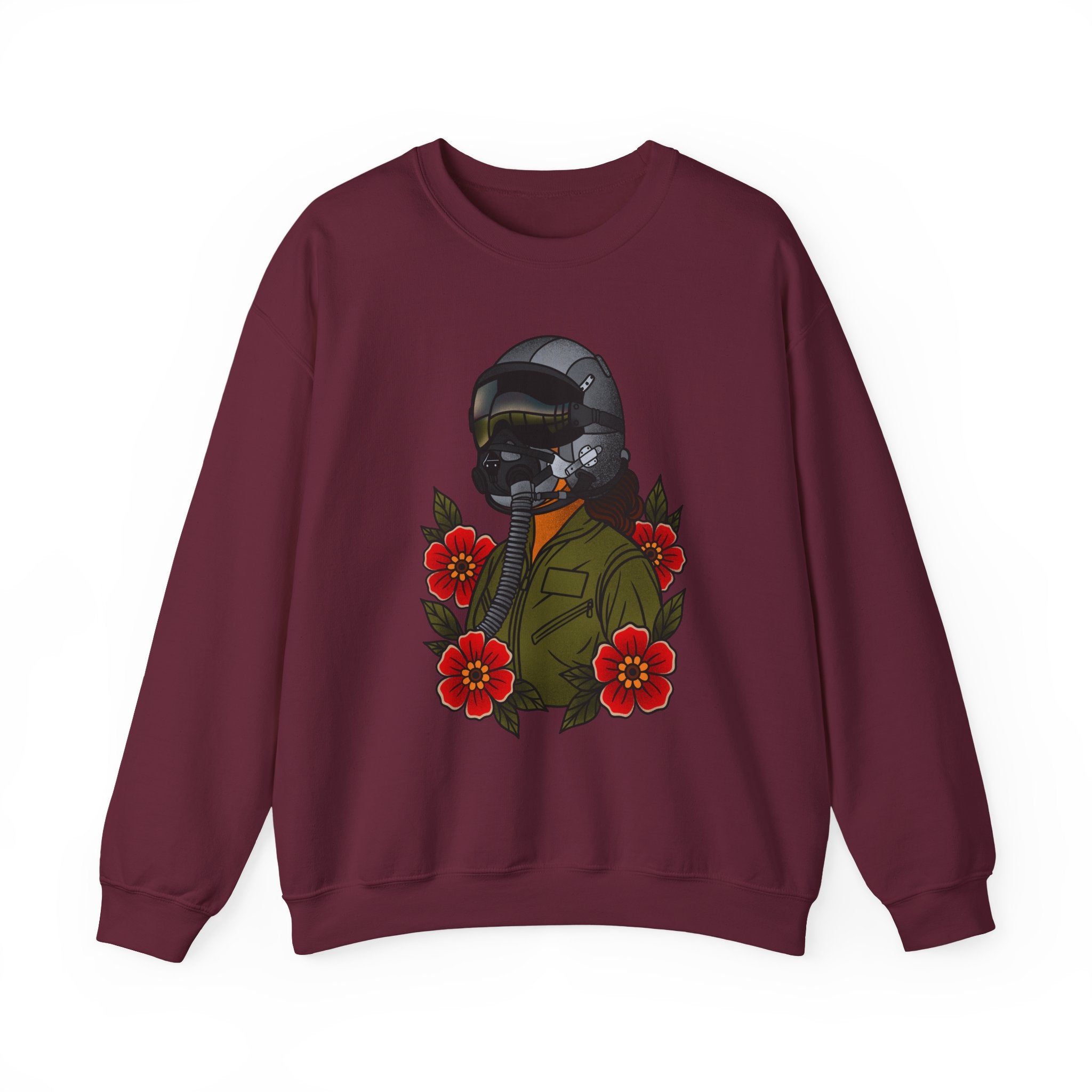 Fighter Pilot Sweatshirt - Traditional (Unisex)