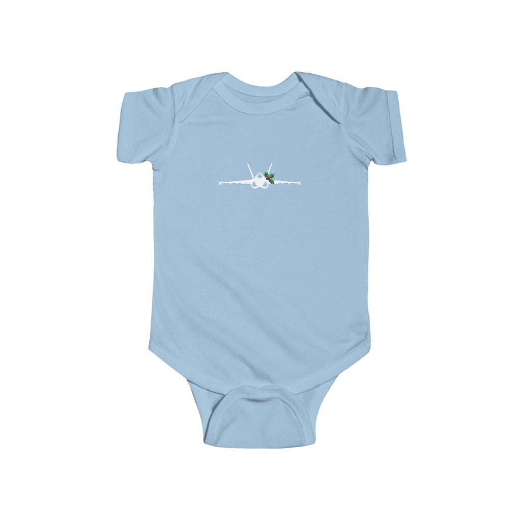 F-18 Christmas Tree Baby Onesie