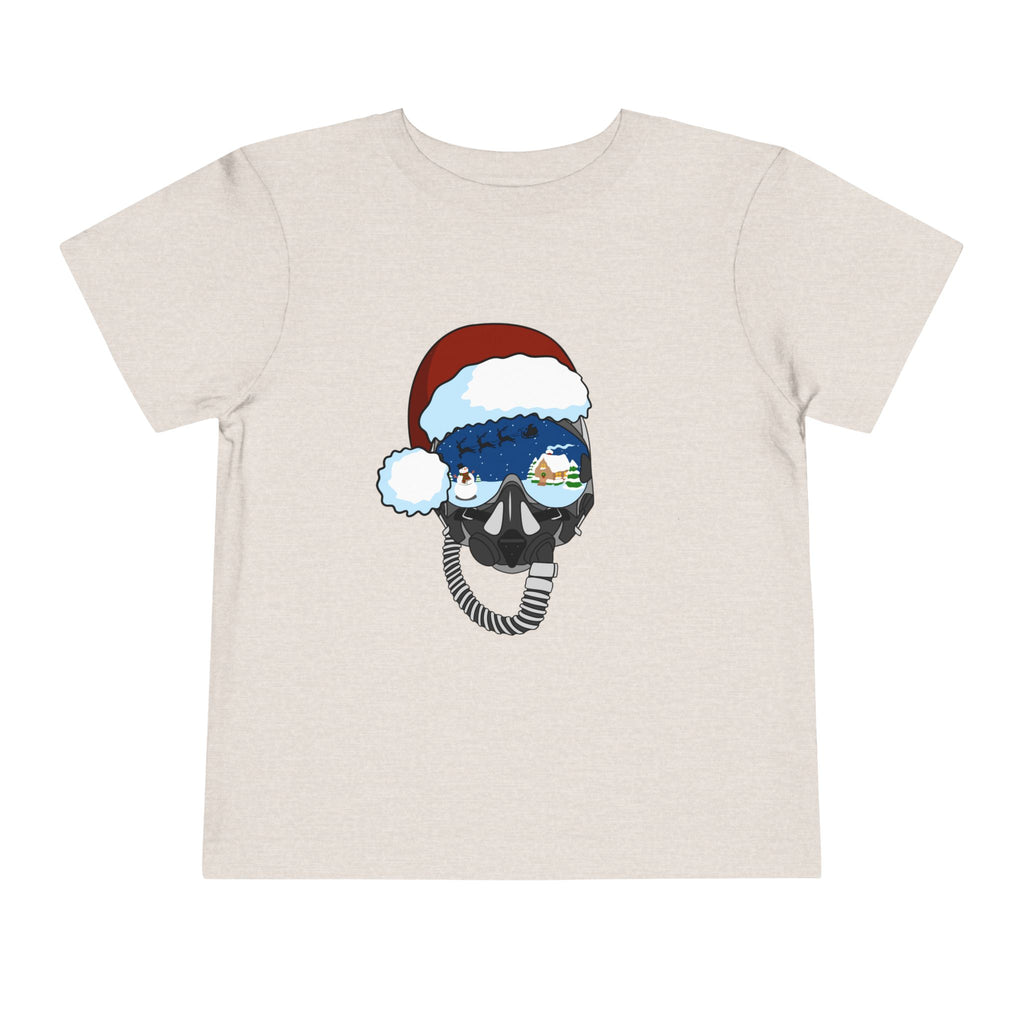 Santa Helmet Tee (Toddler)