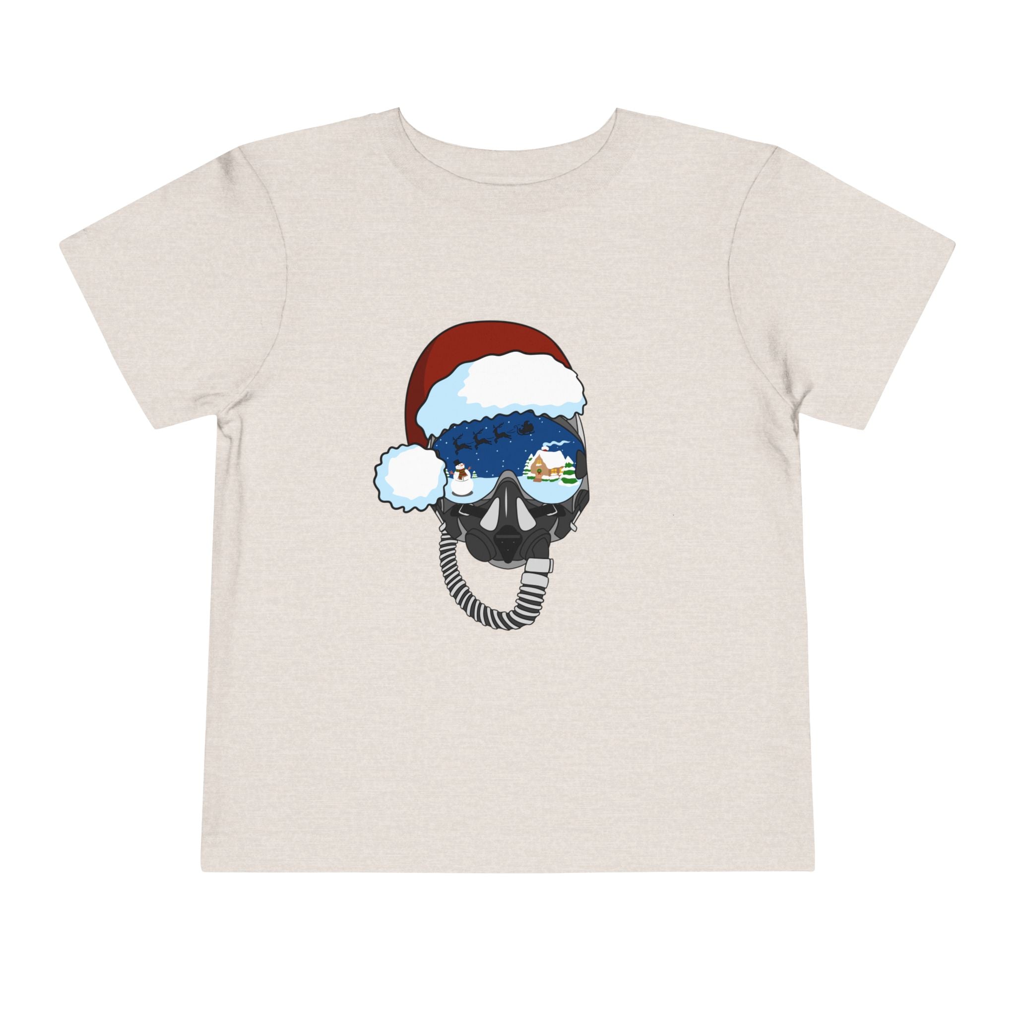 Santa Helmet Tee (Toddler)