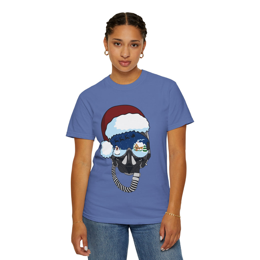 Santa Helmet Tee (Unisex)